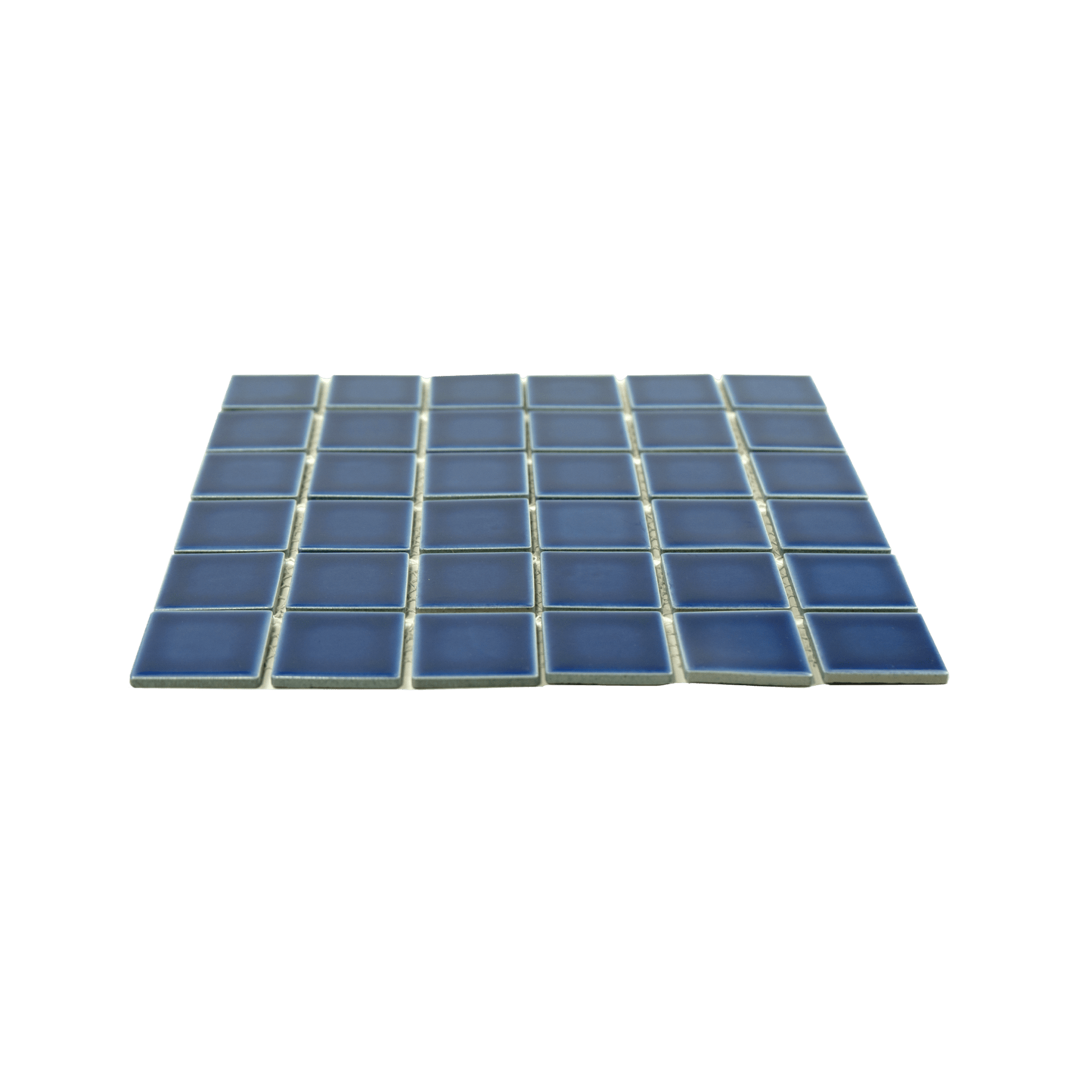 2x2 Navy Blue Pool Mosaic Tile - Cemento Collection