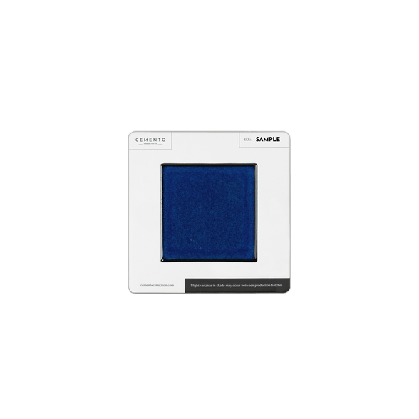 3x3 Cobalt Blue Pool Mosaic Tile - Cemento Collection