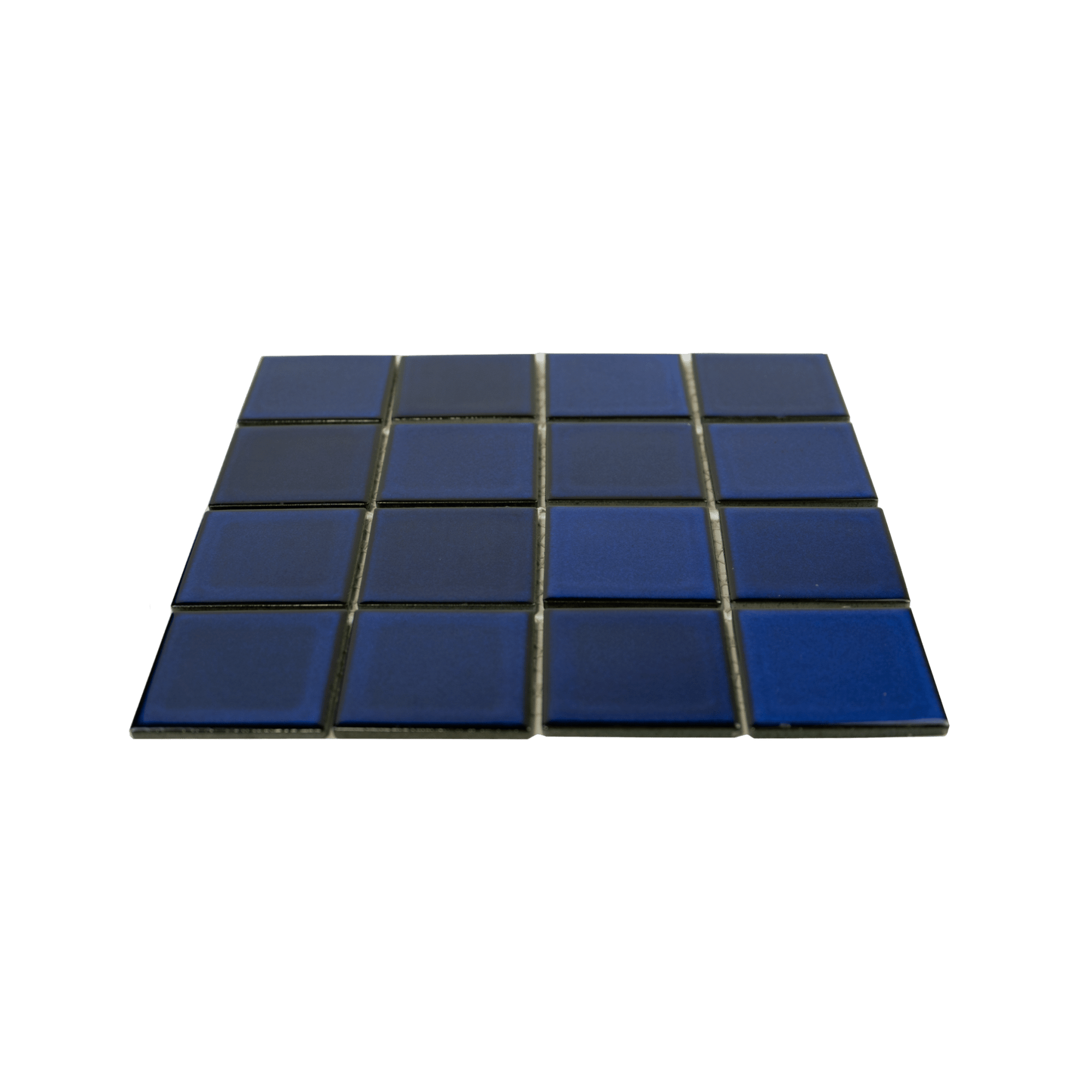 3x3 Cobalt Blue Pool Mosaic Tile - Cemento Collection