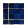3x3 Cobalt Blue Pool Mosaic Tile - Cemento Collection