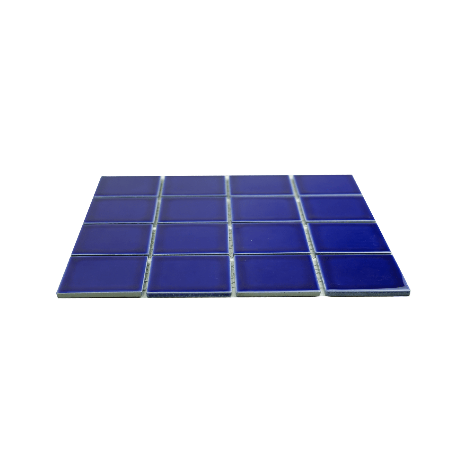 3x3 Royal Blue Pool Mosaic Tile - Cemento Collection