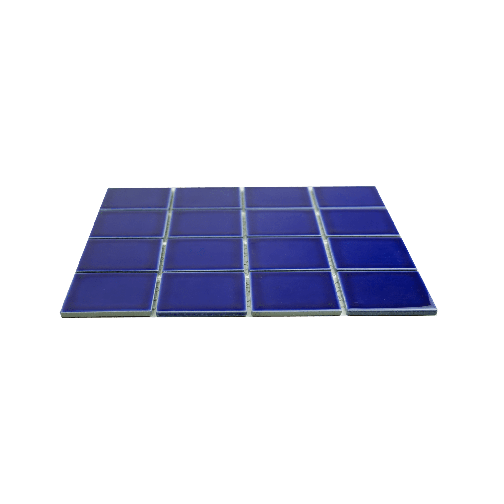 3x3 Royal Blue Pool Mosaic Tile - Cemento Collection