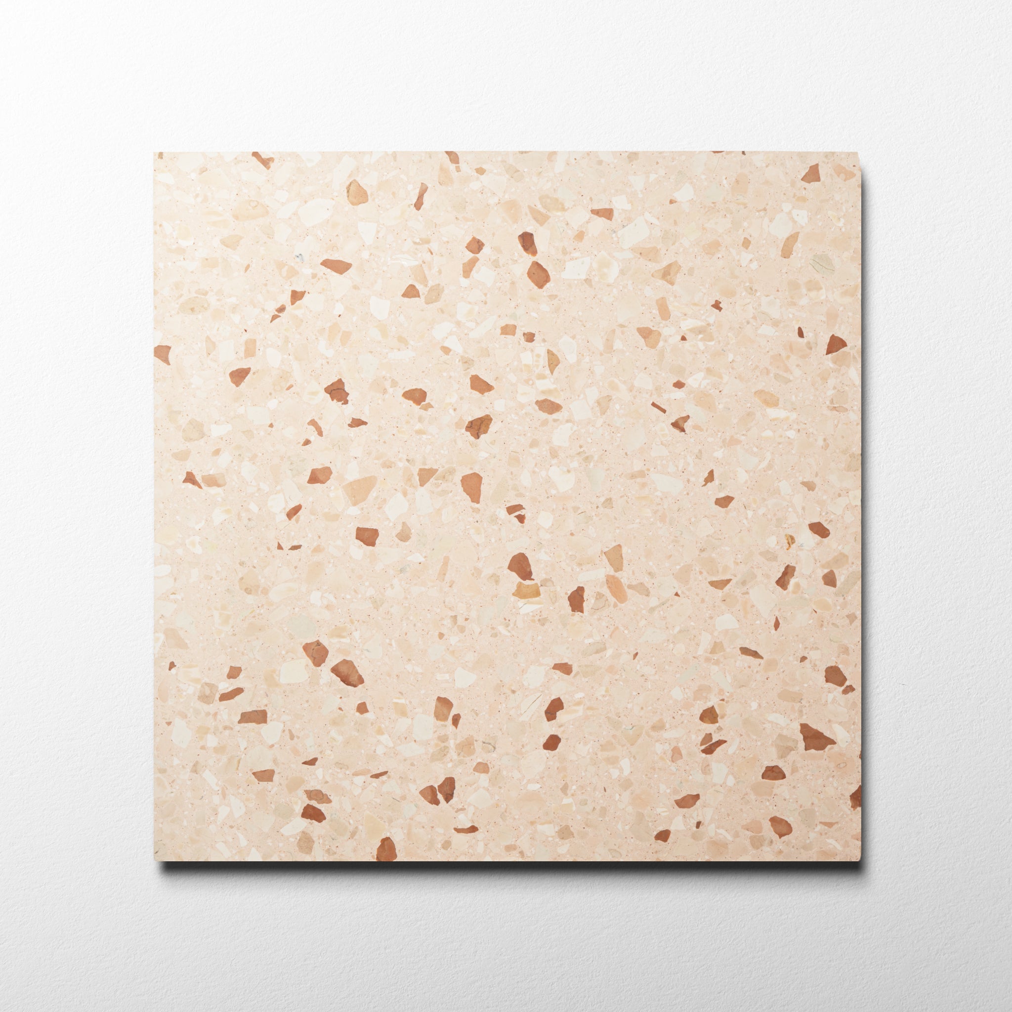 Capri Powder Pink 16x16 Terrazzo Tile