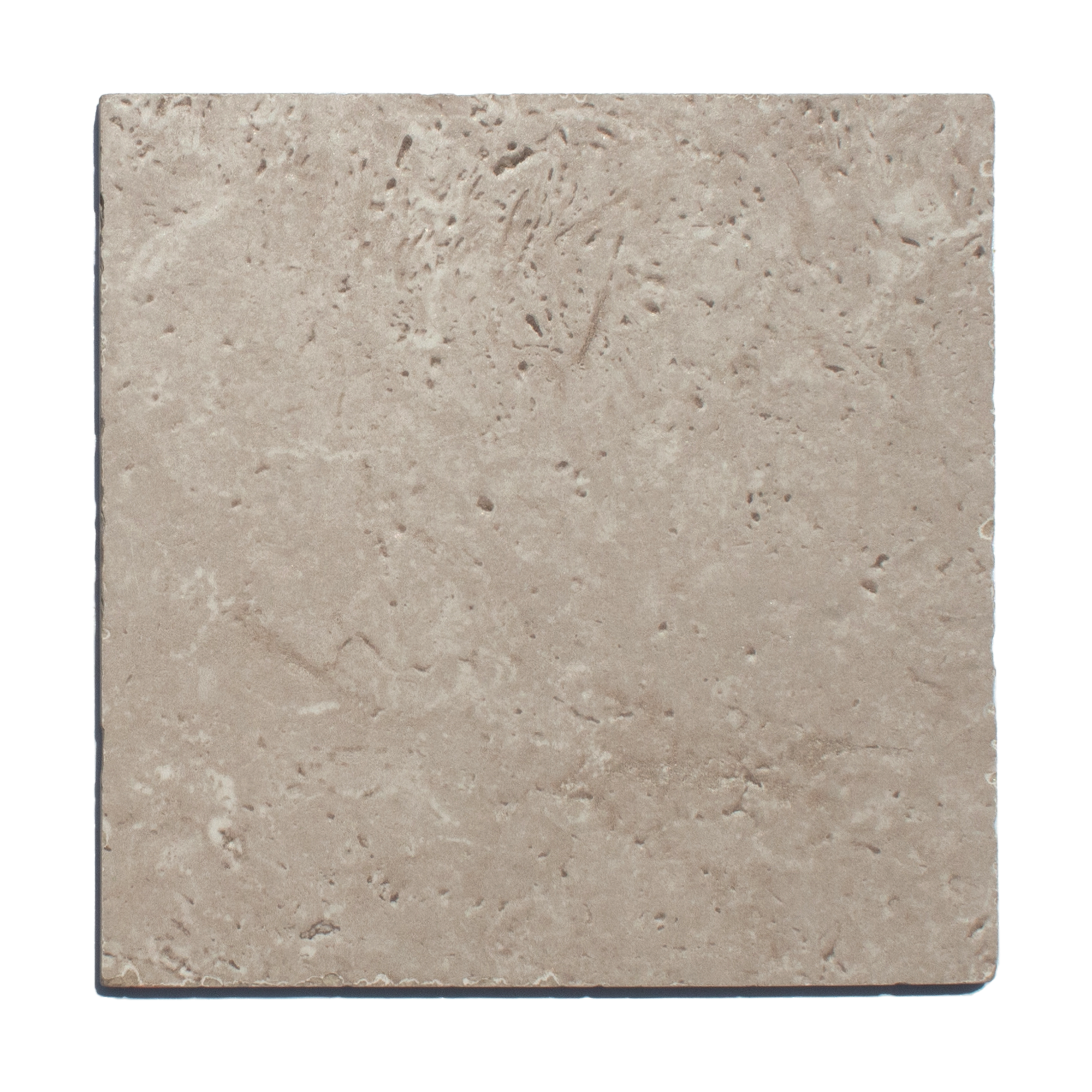 Travertine Tumbled Silver 8x8 Porcelain Tile