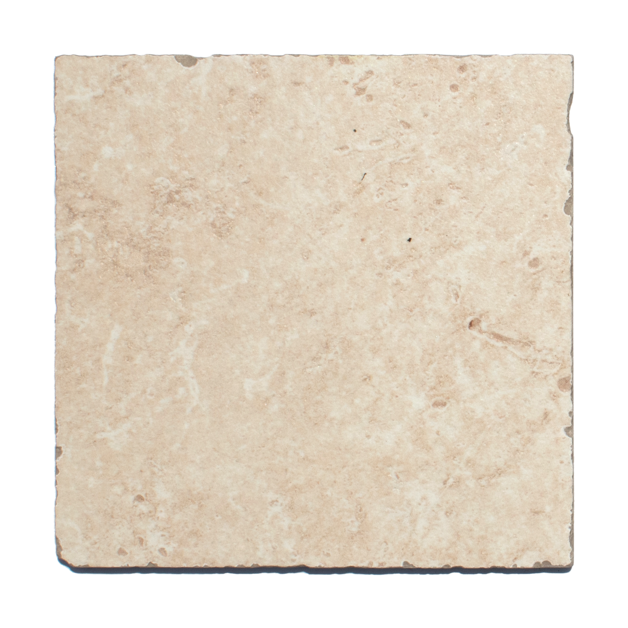 Travertine Tumbled Ivory 8x8 Porcelain Tile