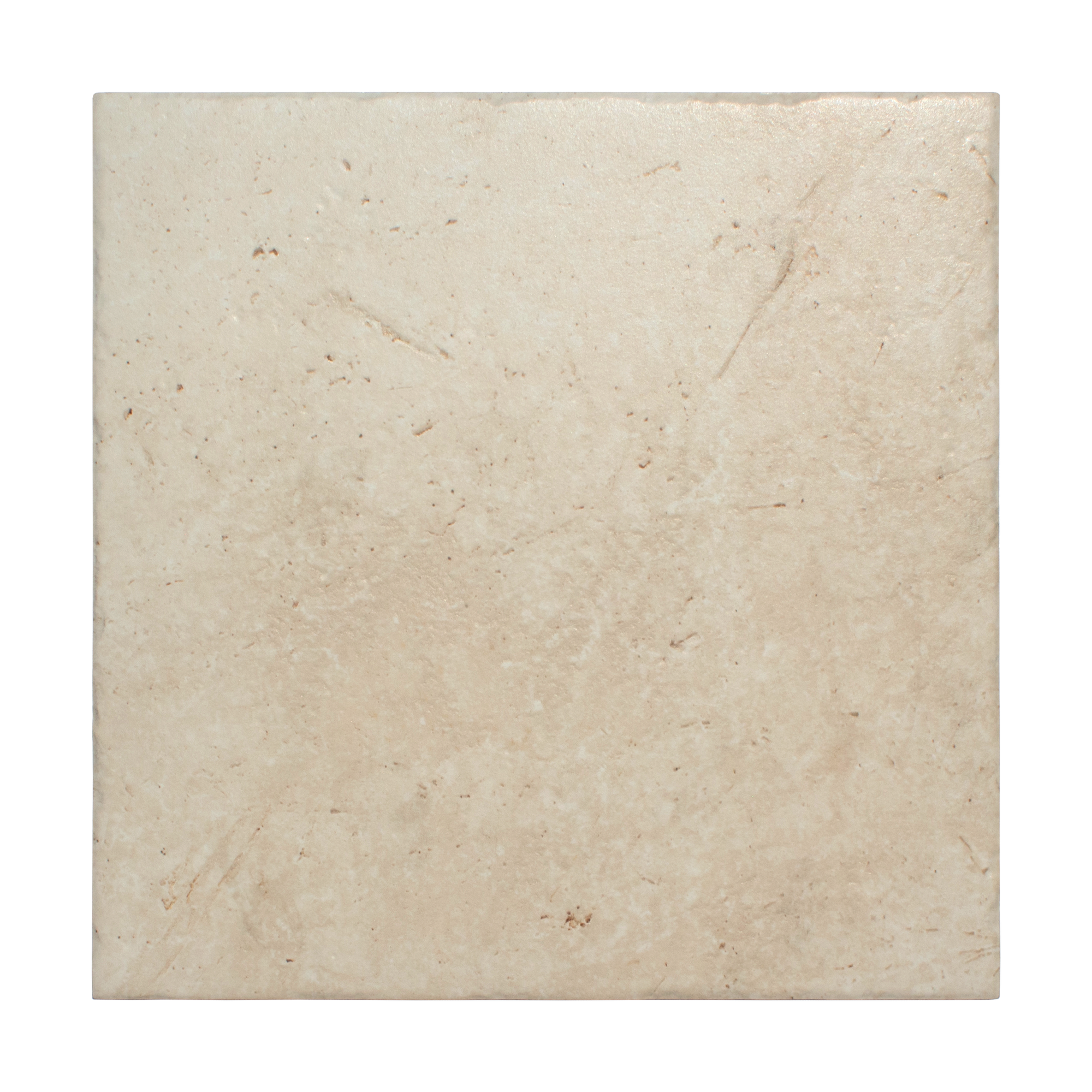 Travertine Tumbled Ivory 18x18 Porcelain Tile