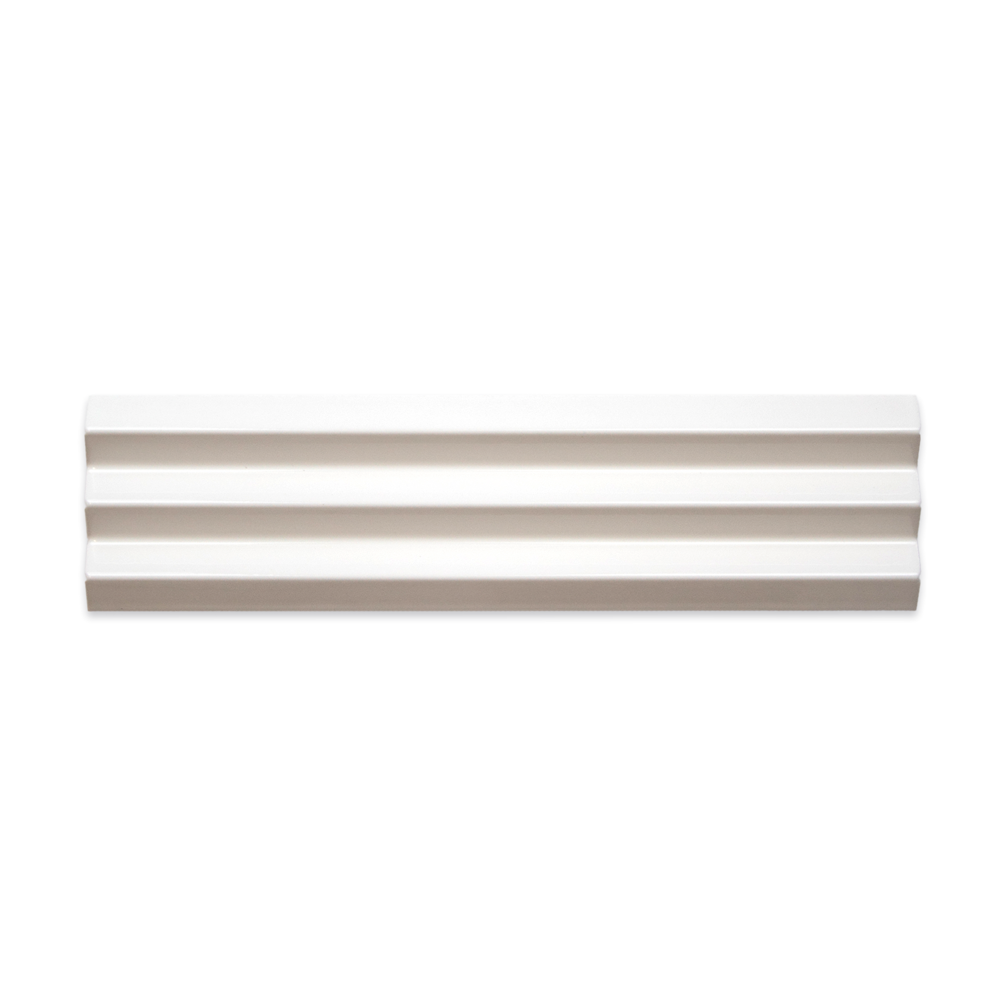 Abaque Daisy White 3D 3x12 Subway Tile