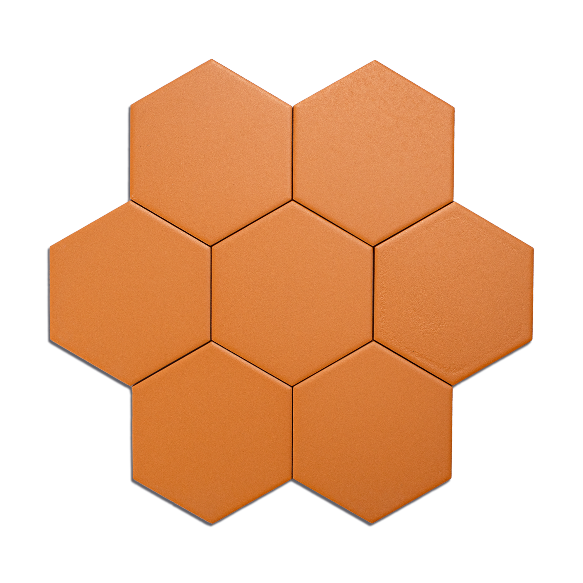 Trucco Hexagon Apricot 4.25x5 Full Body Porcelain Tile