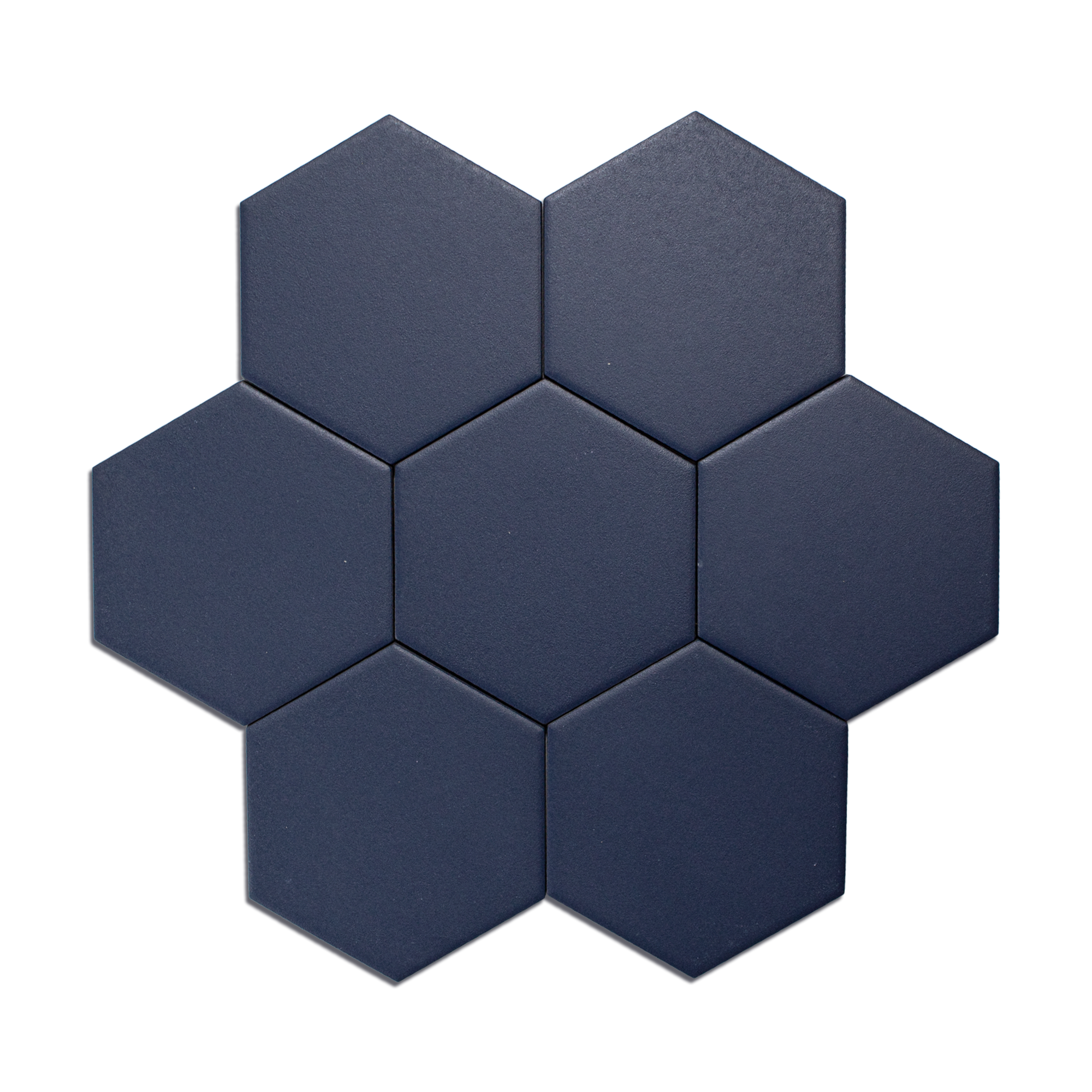 Trucco Hexagon Royal Blue 4.25x5 Full Body Porcelain Tile