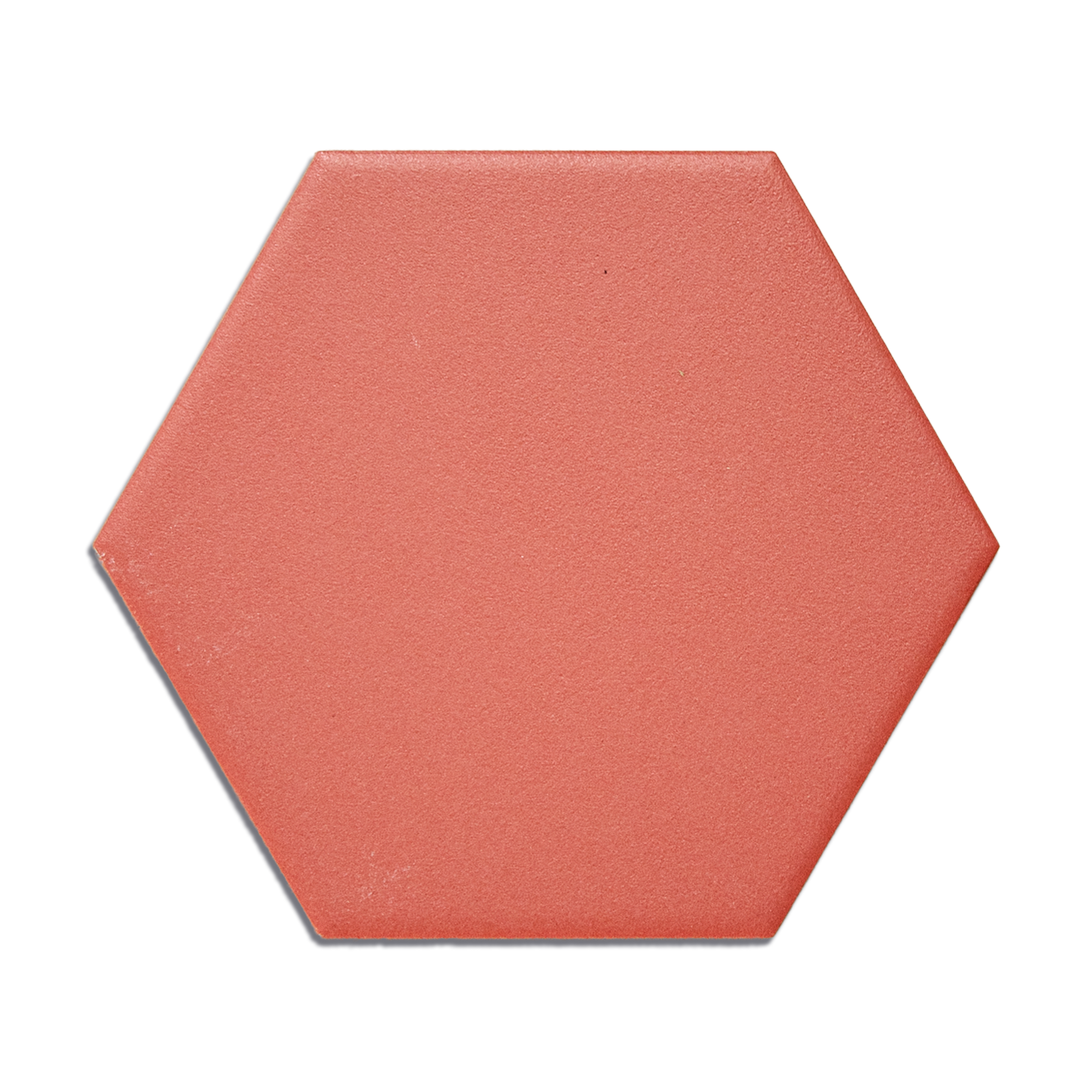 Trucco Hexagon Valentine Red 4.25x5 Full Body Porcelain Tile