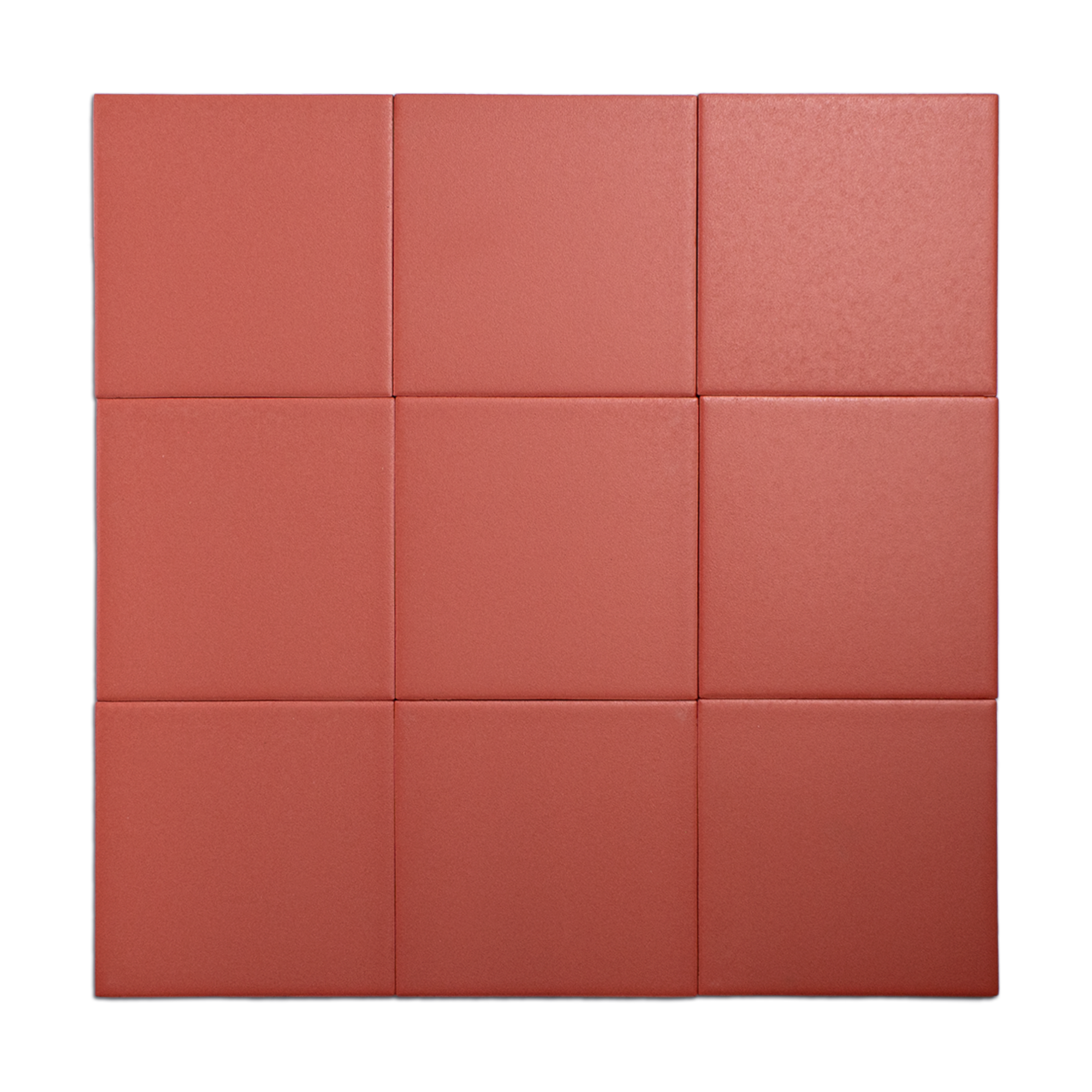 Trucco Square Valentine Red 5.5x5.5 Full Body Porcelain Tile