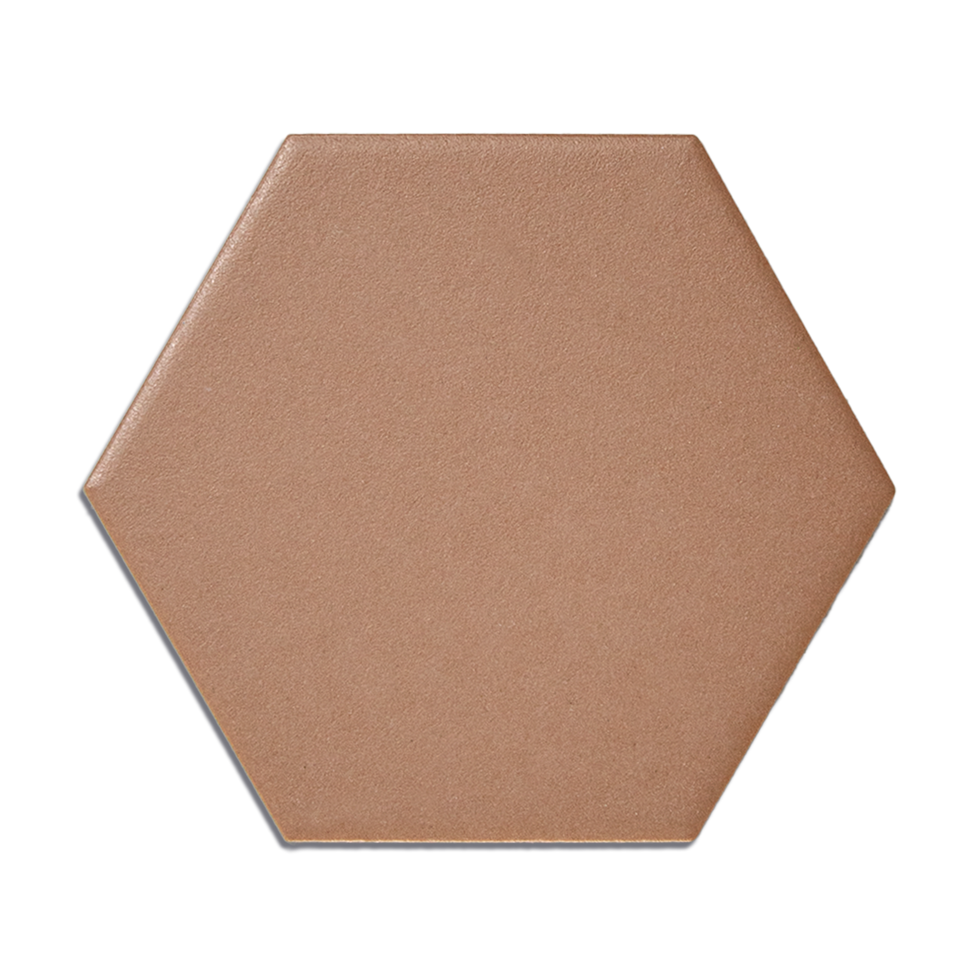 Trucco Hexagon Ash Brown 4.25x5 Full Body Porcelain Tile