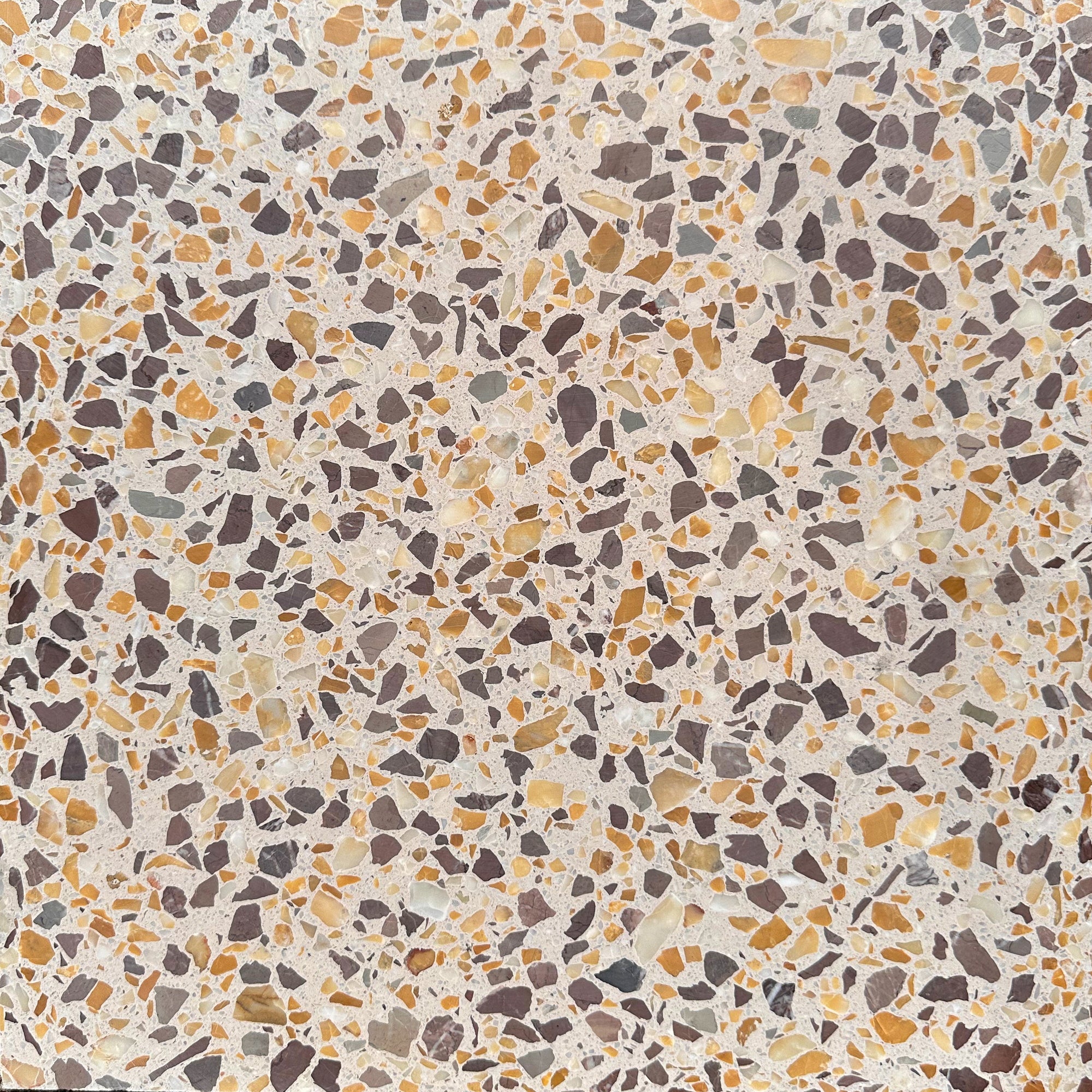 Procida Butter Cream 16x16 Terrazzo Tile