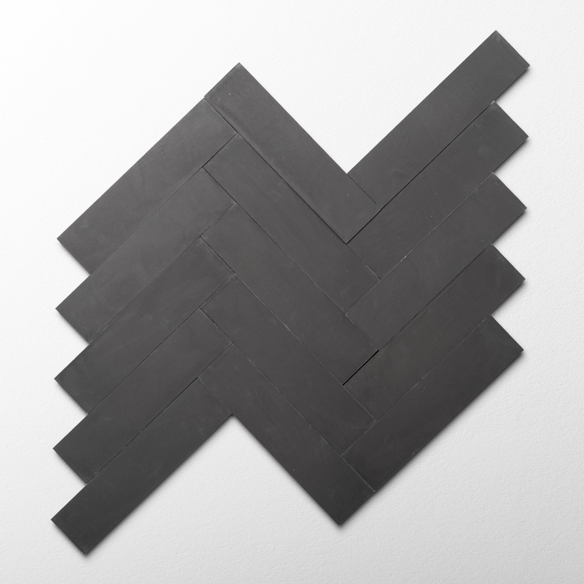 Black 2x8 Cement Tile - Lot of 58.08 sq ft - Cemento Collection