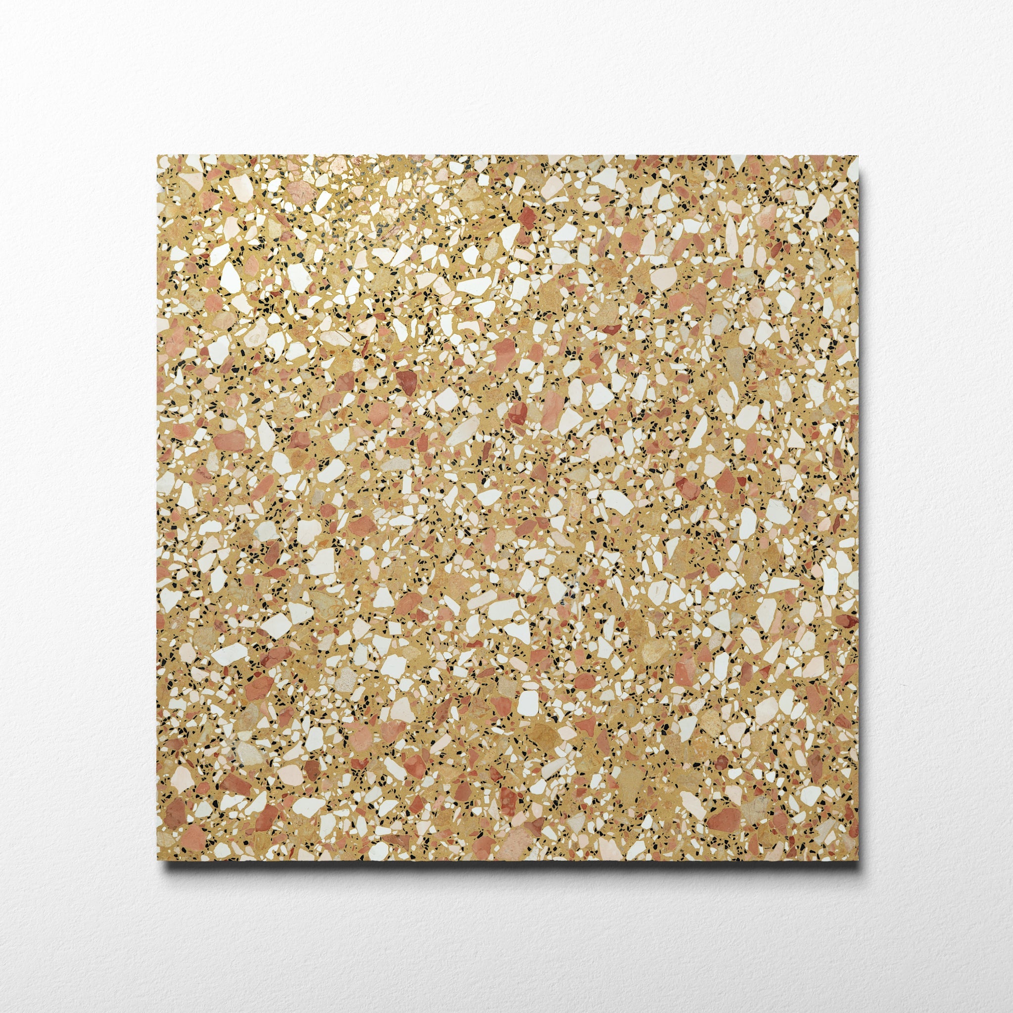 Budelli Cognac 16x16 Terrazzo Tile - Cemento Collection