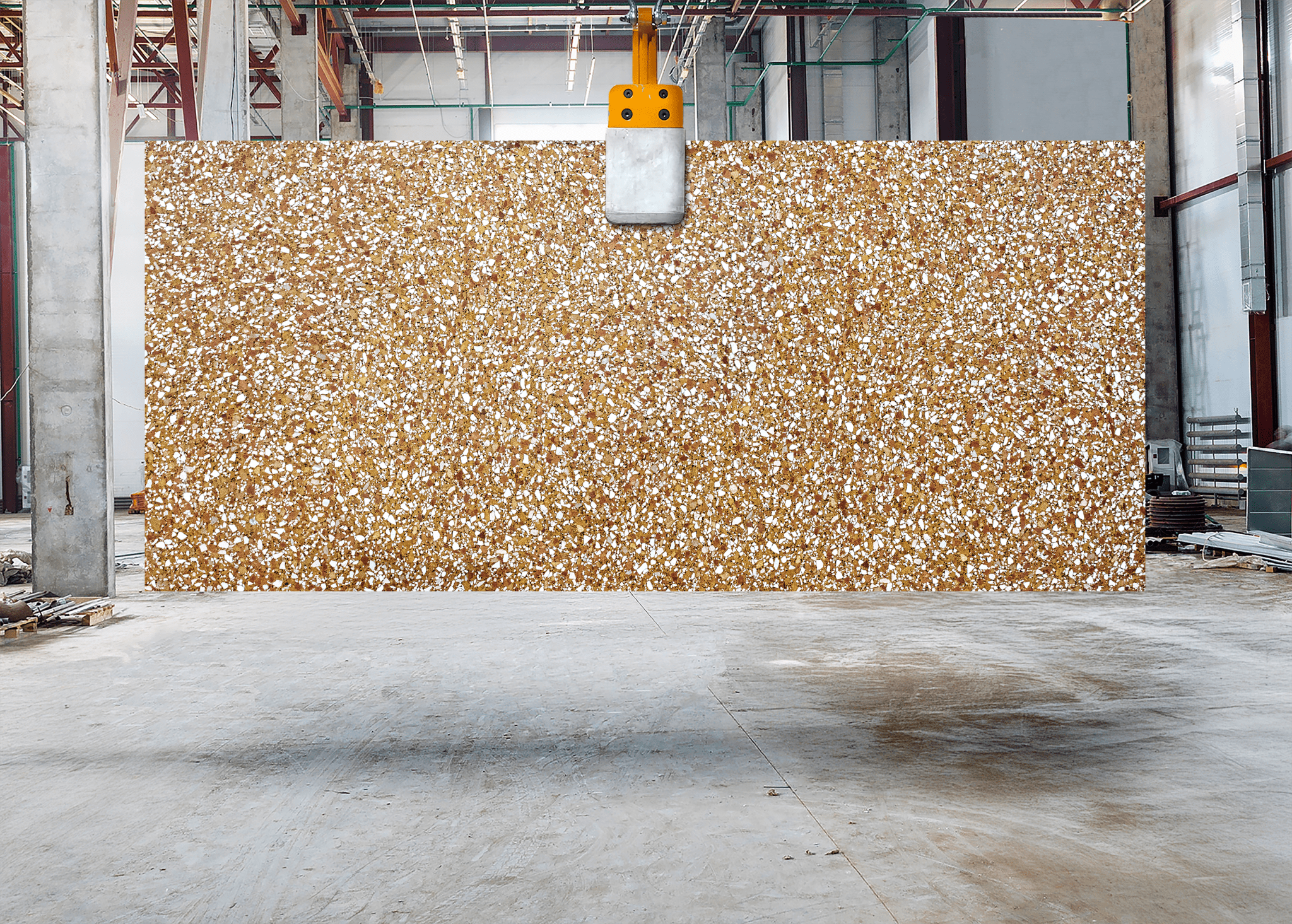 Budelli Cognac Terrazzo - Slab - Cemento Collection