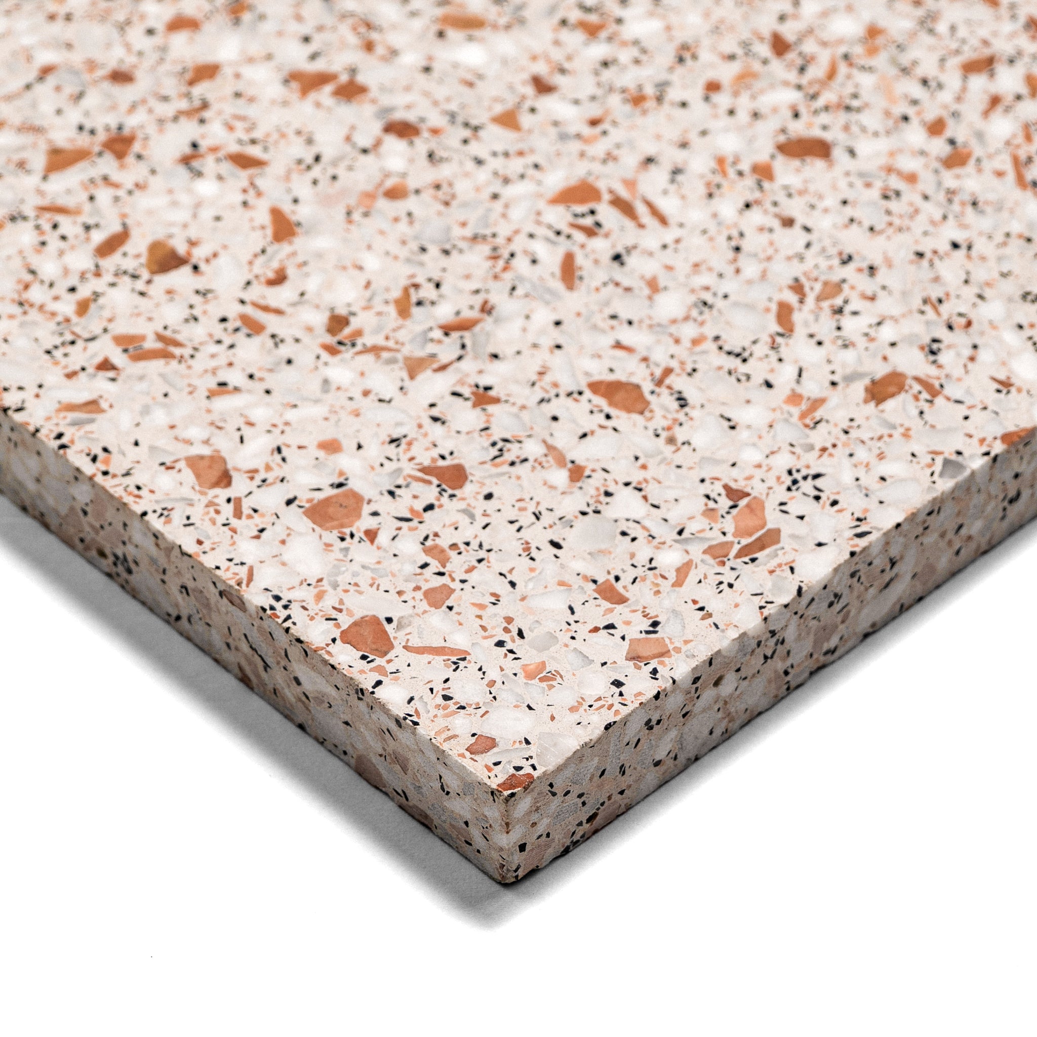 Matte terrazzo tile