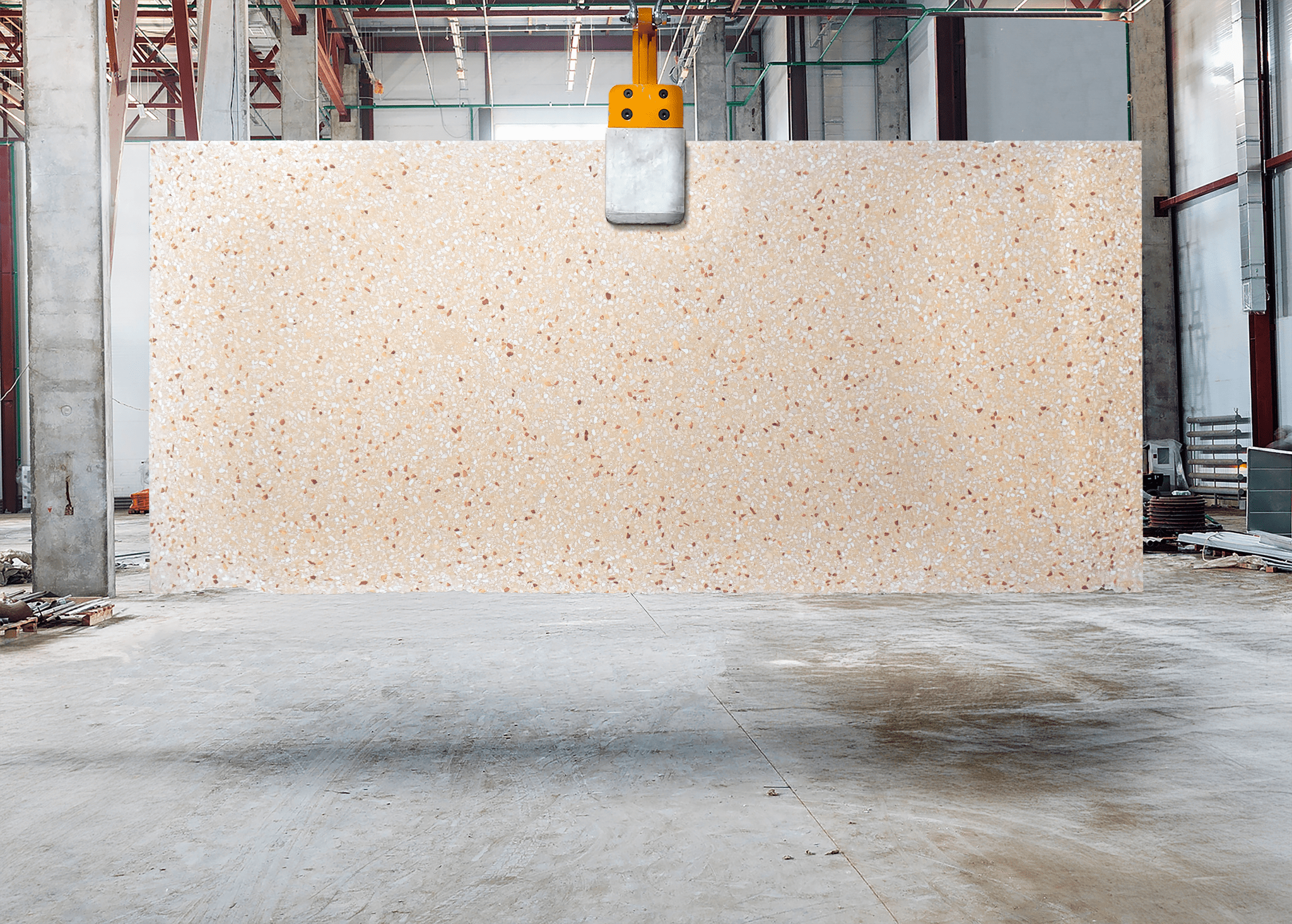 Capri Powder Pink Terrazzo - Slab - Cemento Collection