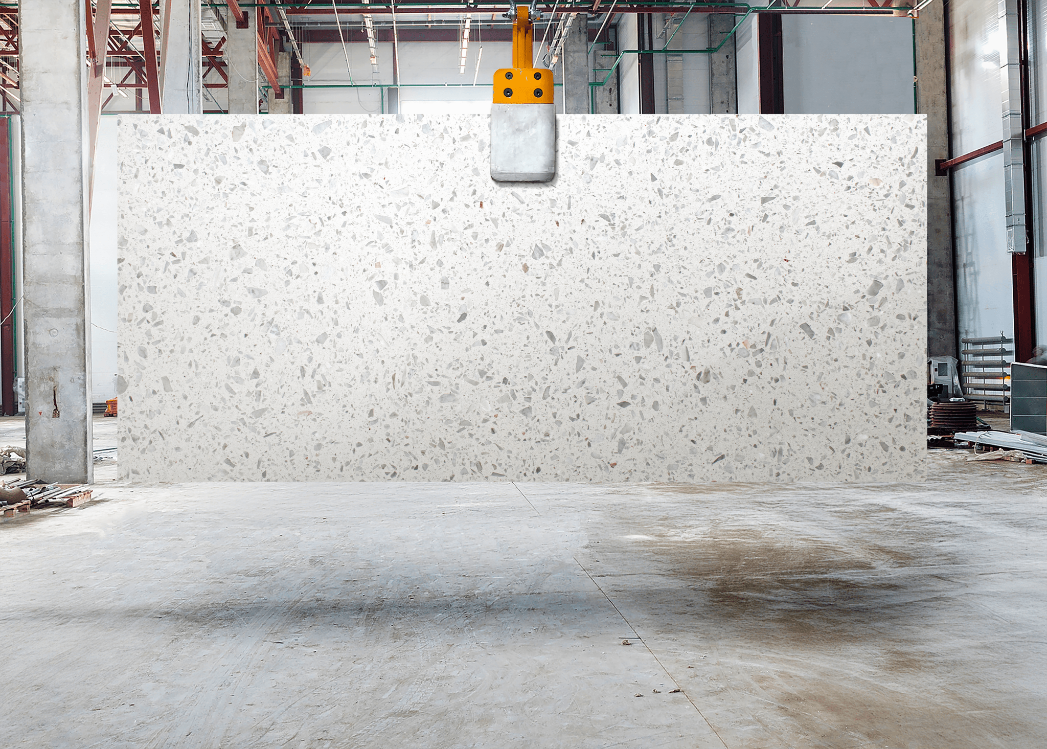 Elba Ice Terrazzo - Slab - Cemento Collection