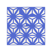 Estrella Lapis Blue Cement Tile - Lot of 85 Sq ft - Cemento Collection