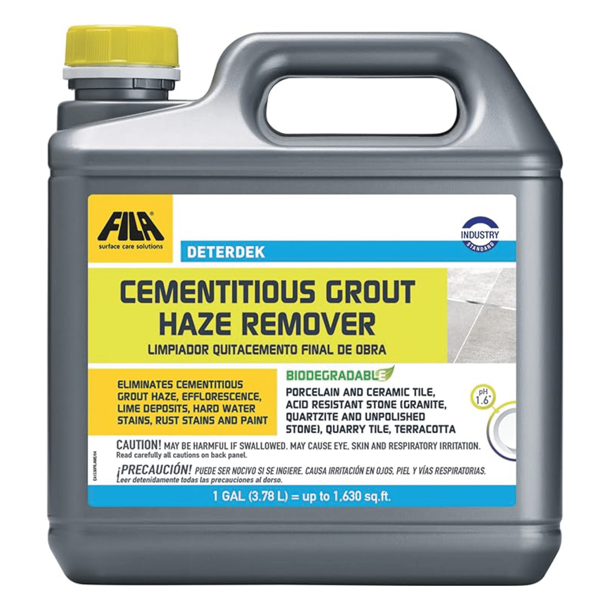 FILA Deterdek - Cementitious Grout Haze Remover - 1 Gal (1.615 sq.ft) - Cemento Collection