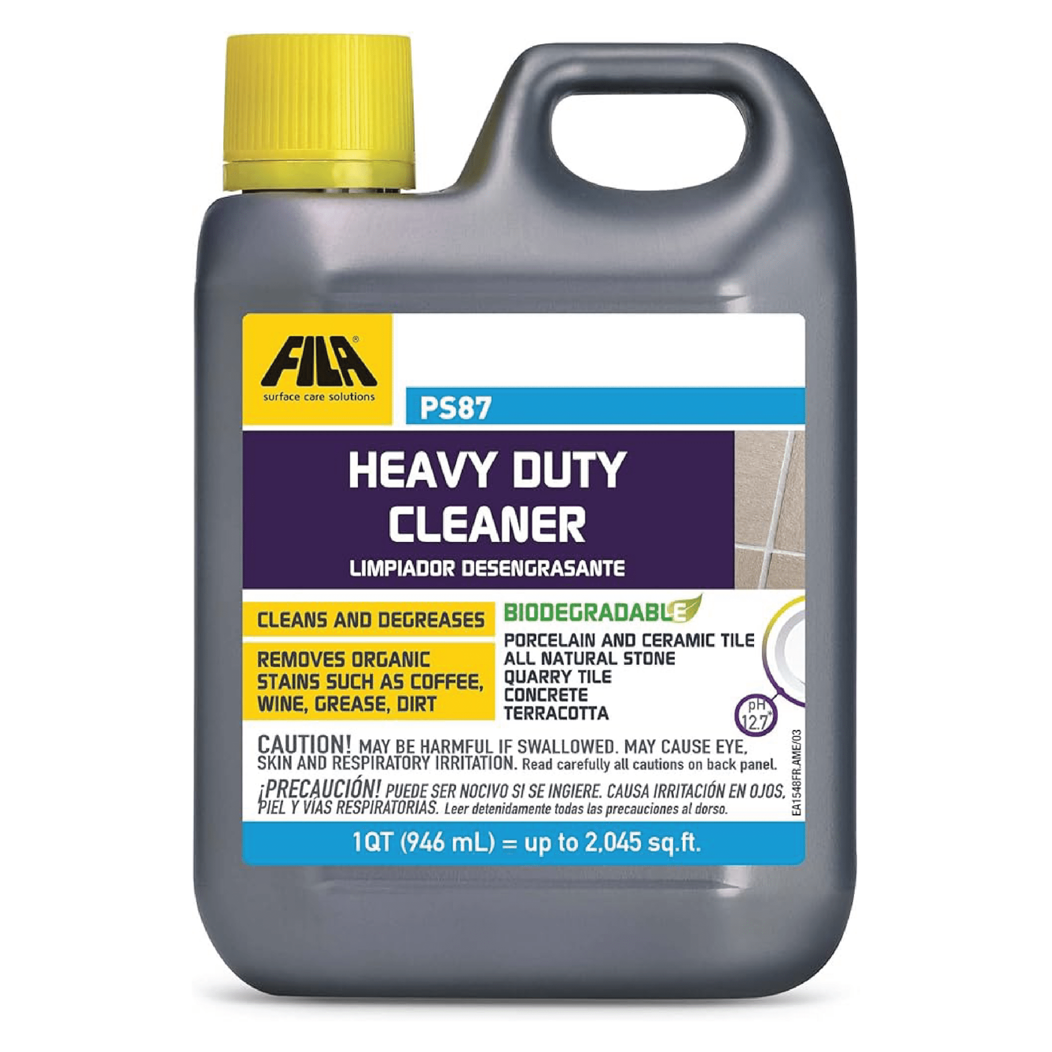 FILA PS87 - Heavy Duty Cleaner - 1 Qt - Cemento Collection