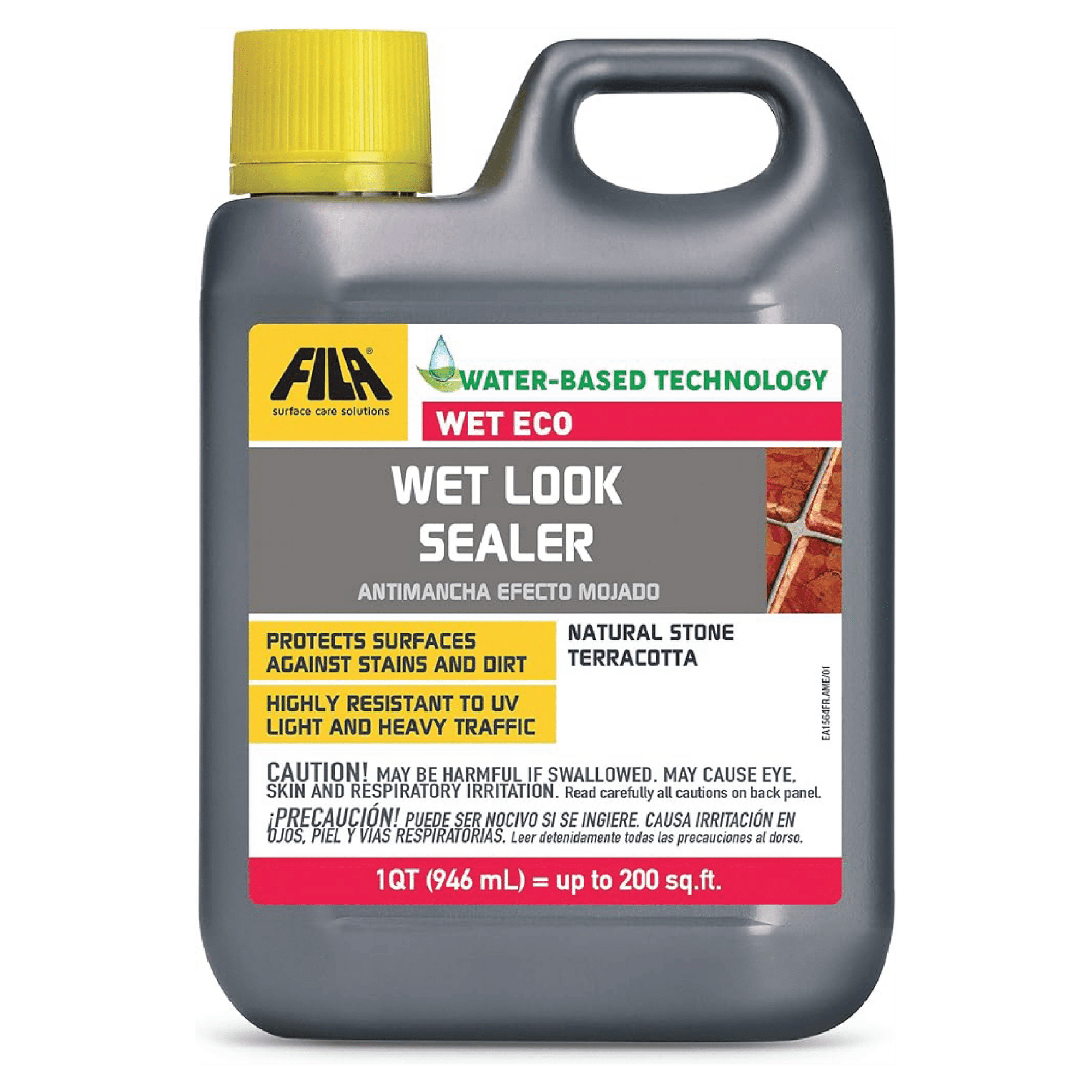 FILA Wet Eco - Wet Look Sealer - 1 Qt - Cemento Collection