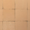 Handmade Moroccan Zellige 4x4 Living Coral Terracotta Tile - Cemento Collection