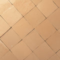 Handmade Moroccan Zellige 4x4 Living Coral Terracotta Tile - Cemento Collection