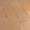 Handmade Moroccan Zellige 4x4 Living Coral Terracotta Tile - Cemento Collection