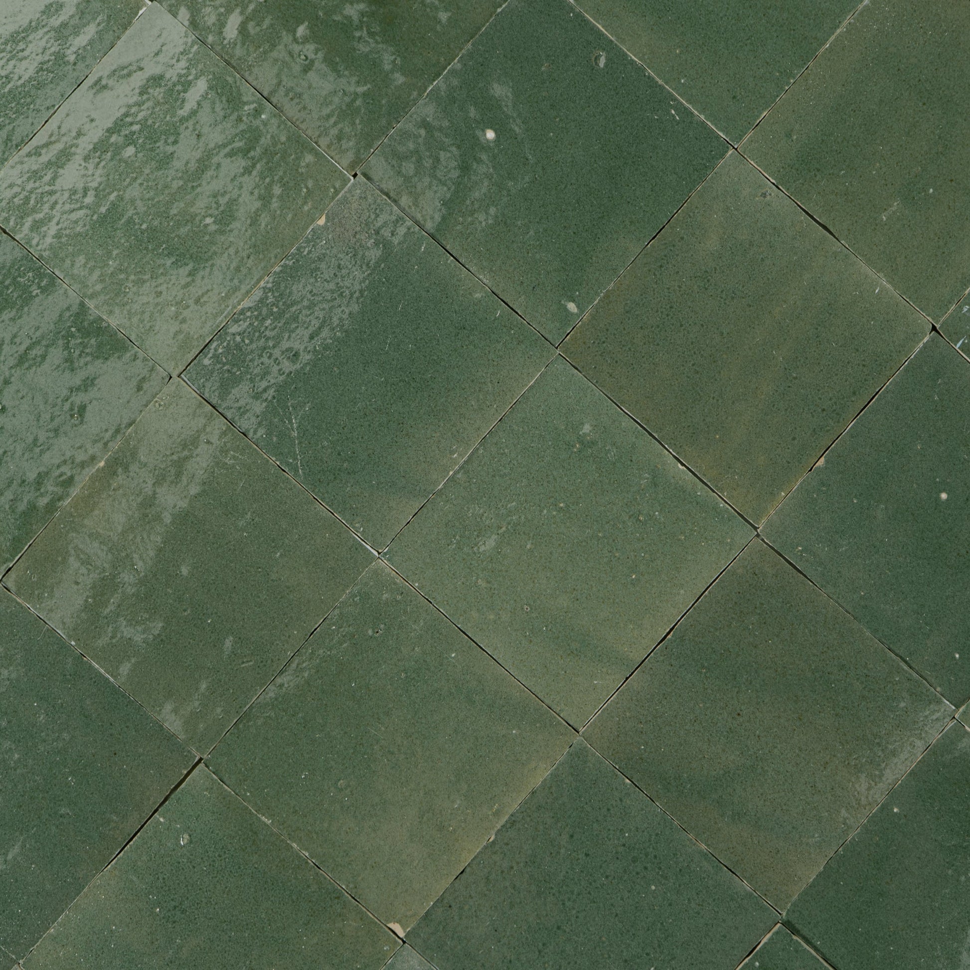 Moss Green zellige tile