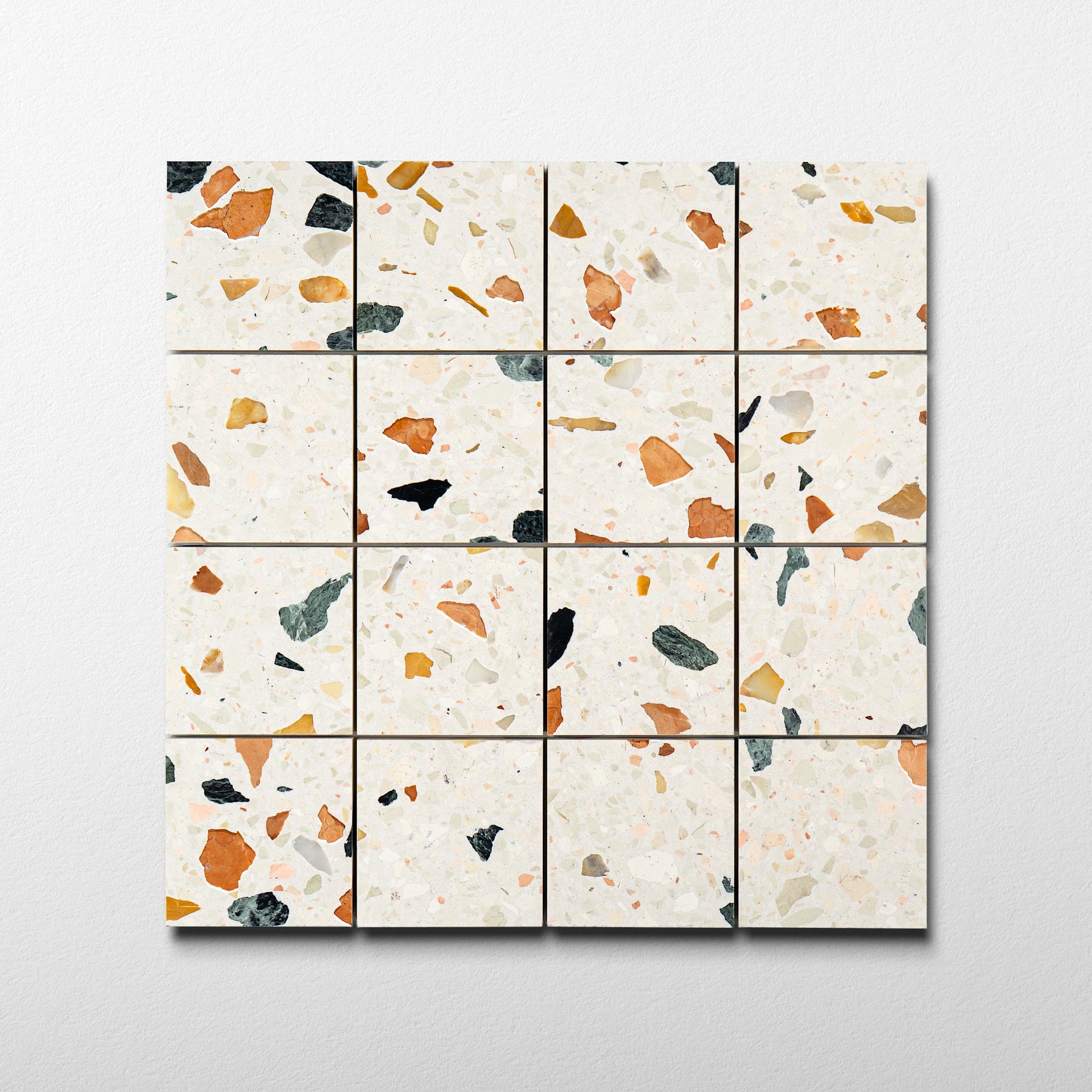 3x3 terrazzo tile