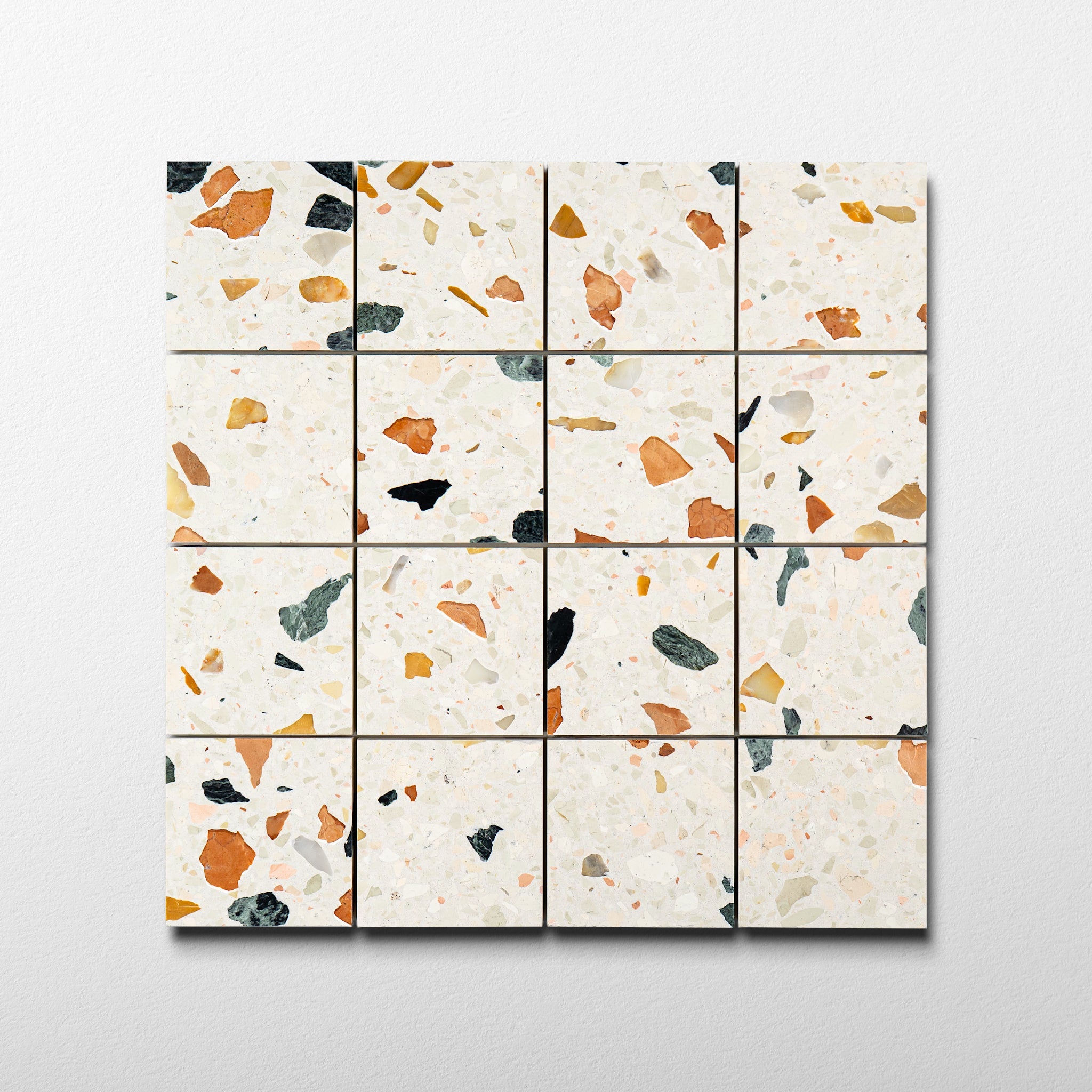 3x3 terrazzo tile