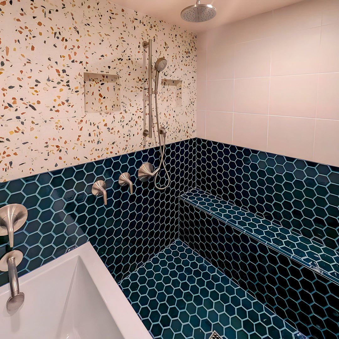 Levanzo Cream 16x16 Terrazzo Tile - Cemento Collection