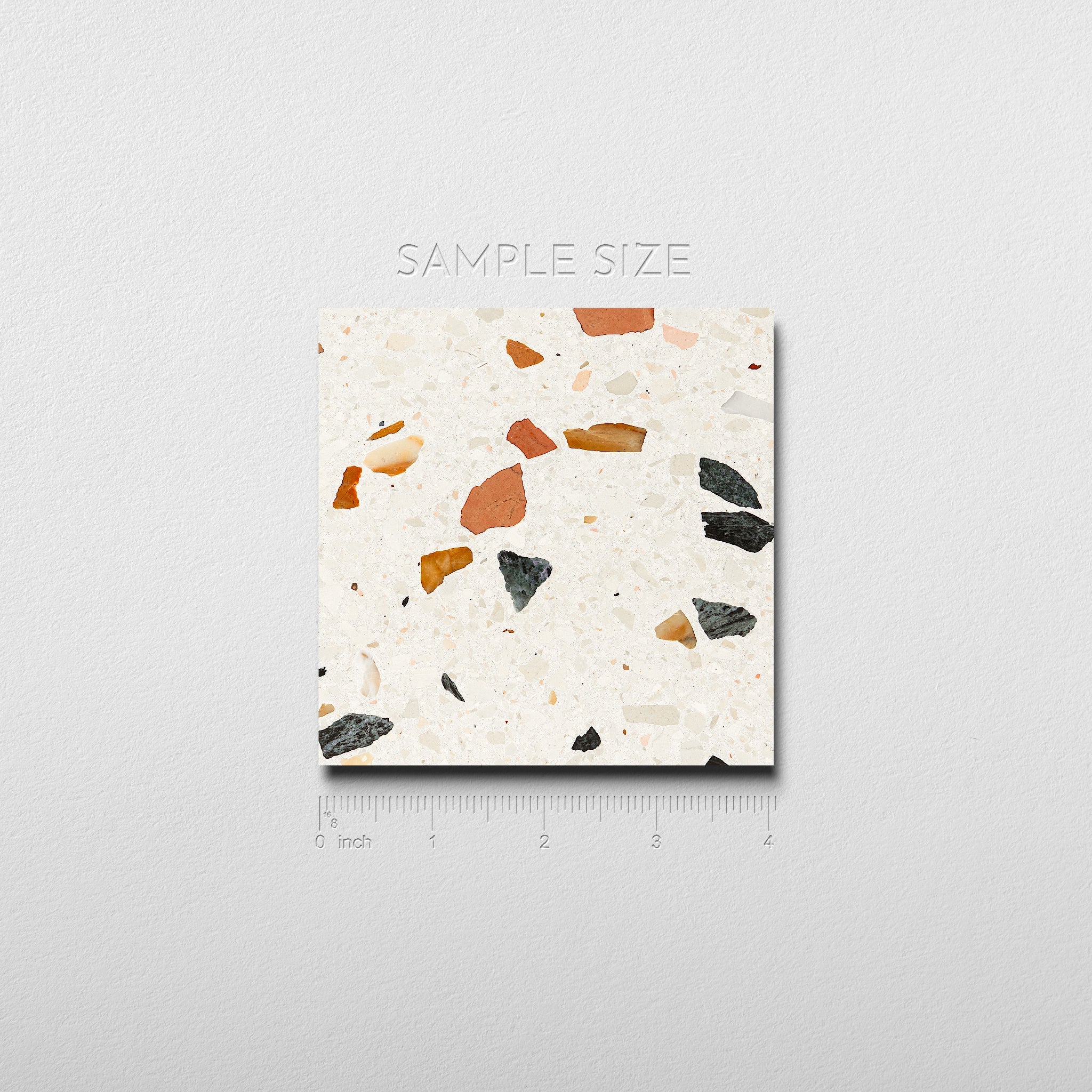 square terrazzo tile