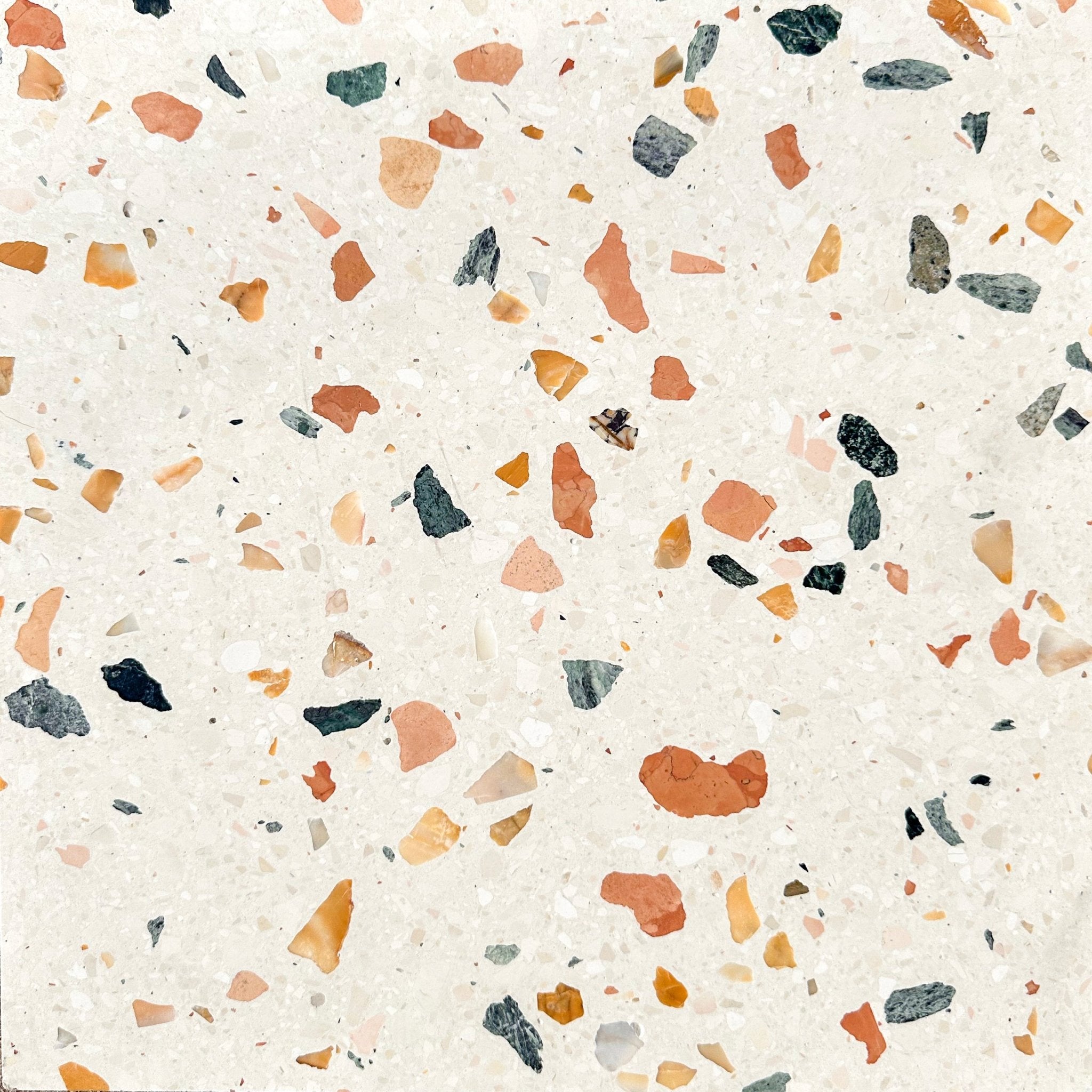 Levanzo Cream (Slab and Table Top) Terrazzo Tile - Cemento Collection