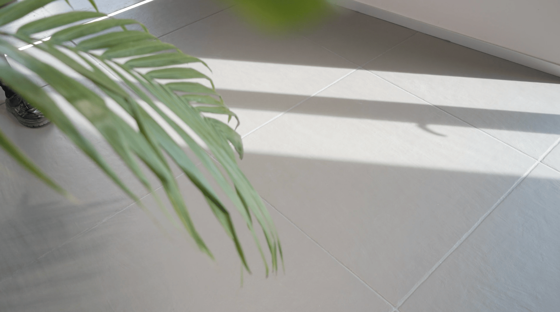 Malaga 40x40 Linen White Full Body Porcelain Tile - Cemento Collection