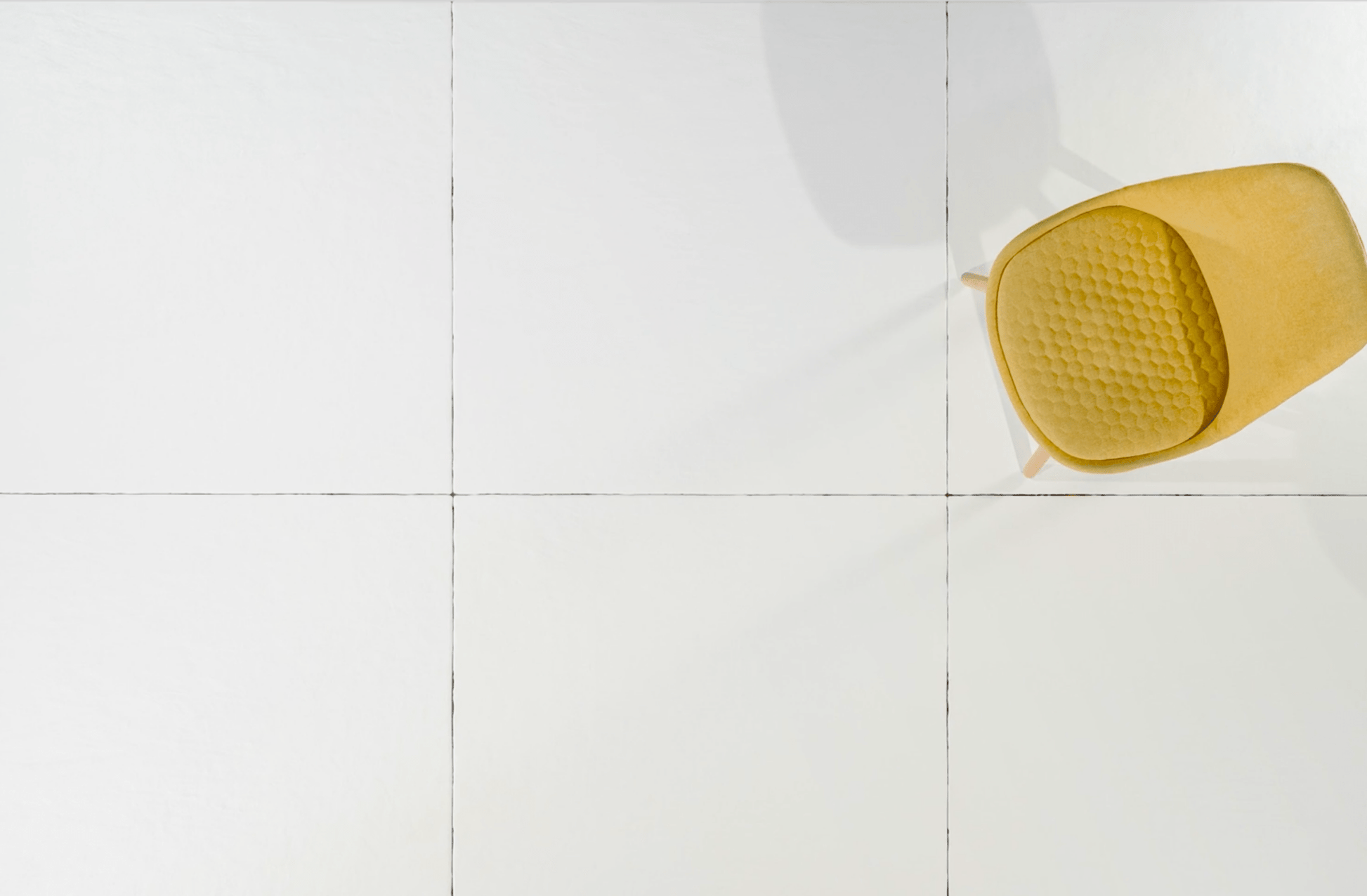 Malaga 40x40 Linen White Full Body Porcelain Tile - Cemento Collection