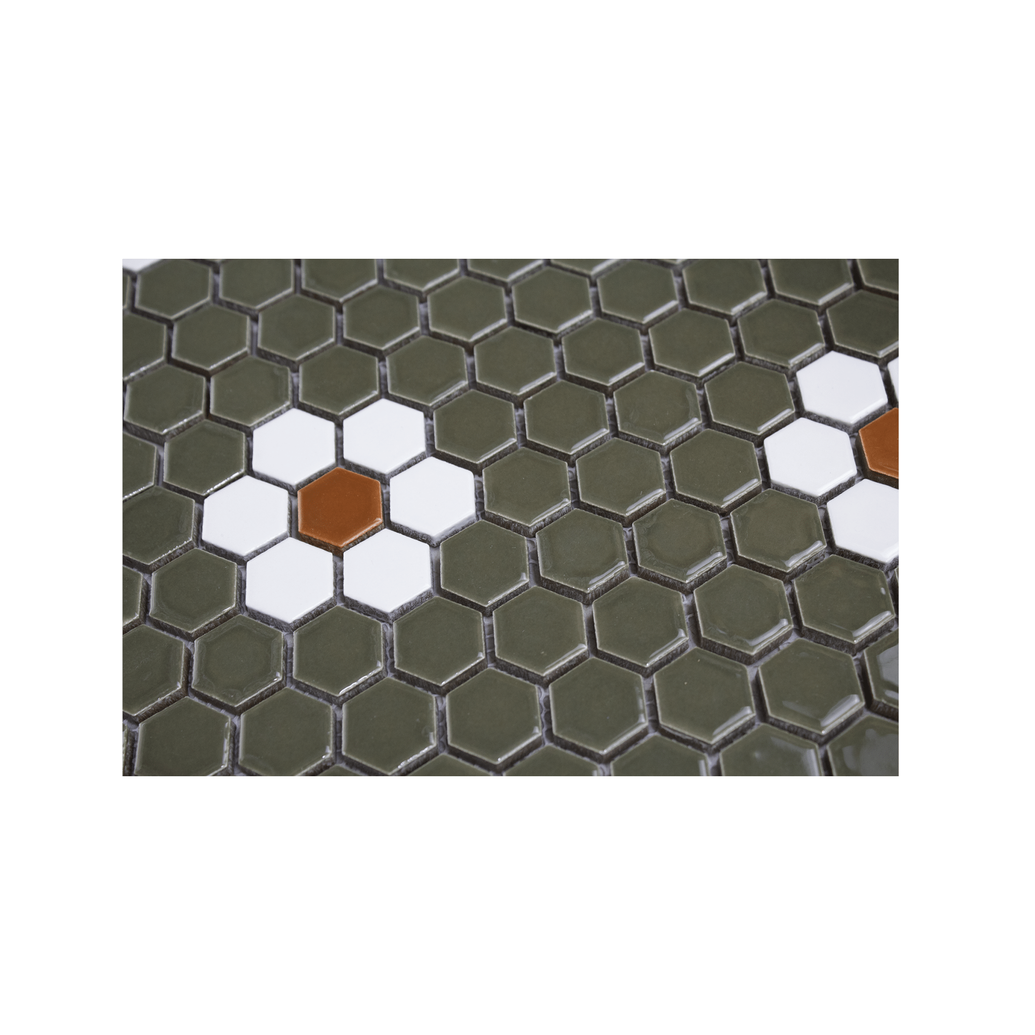 Hexagon porcelain tile