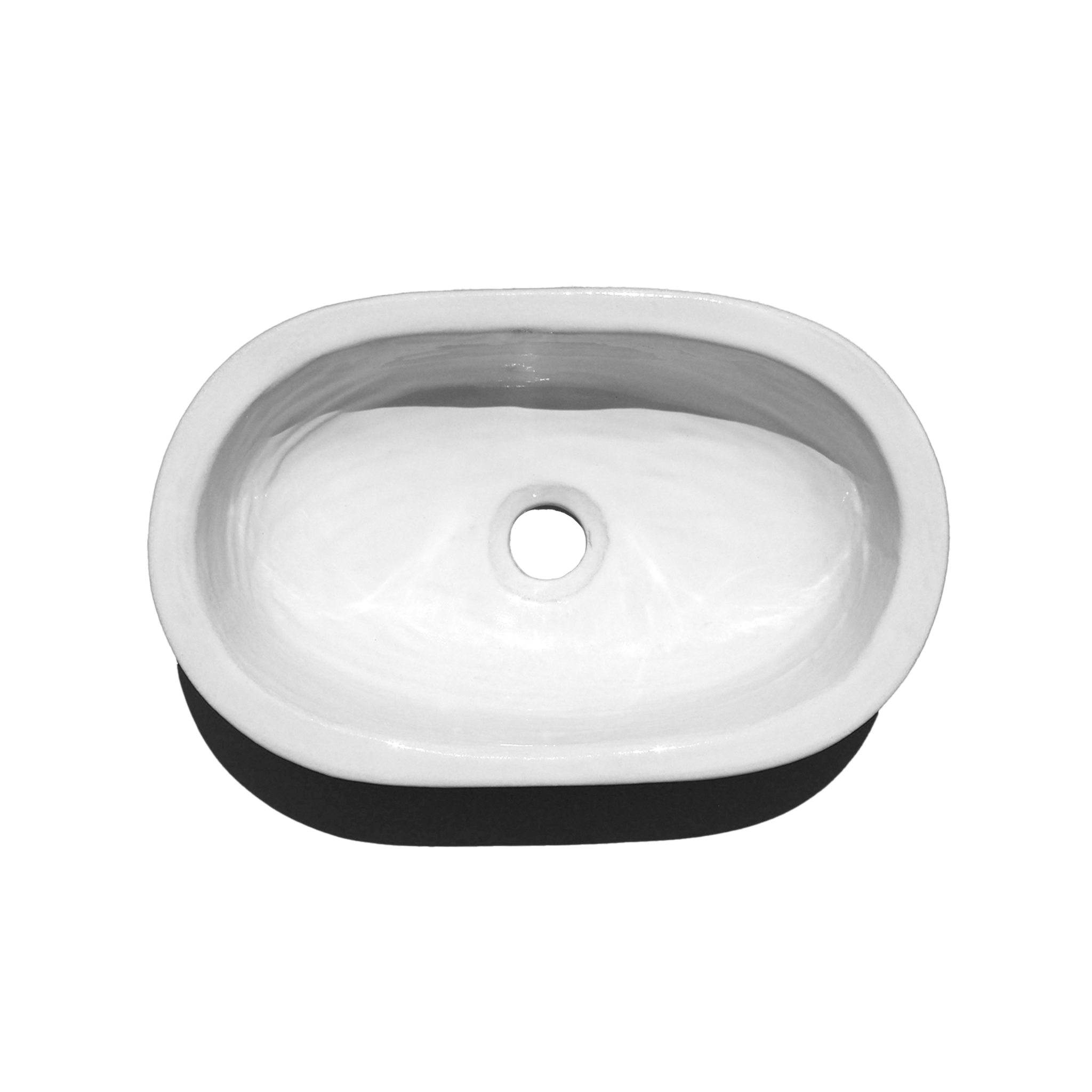 Off - White Glazed Terracotta Sink - Cemento Collection
