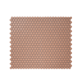 Peach 1" Hexagon Matte Porcelain Mosaic Tile - Cemento Collection
