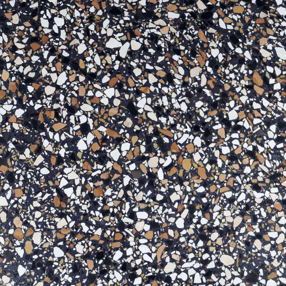 Ponza Black (Slab or Table Top) Terrazzo Tile - Cemento Collection