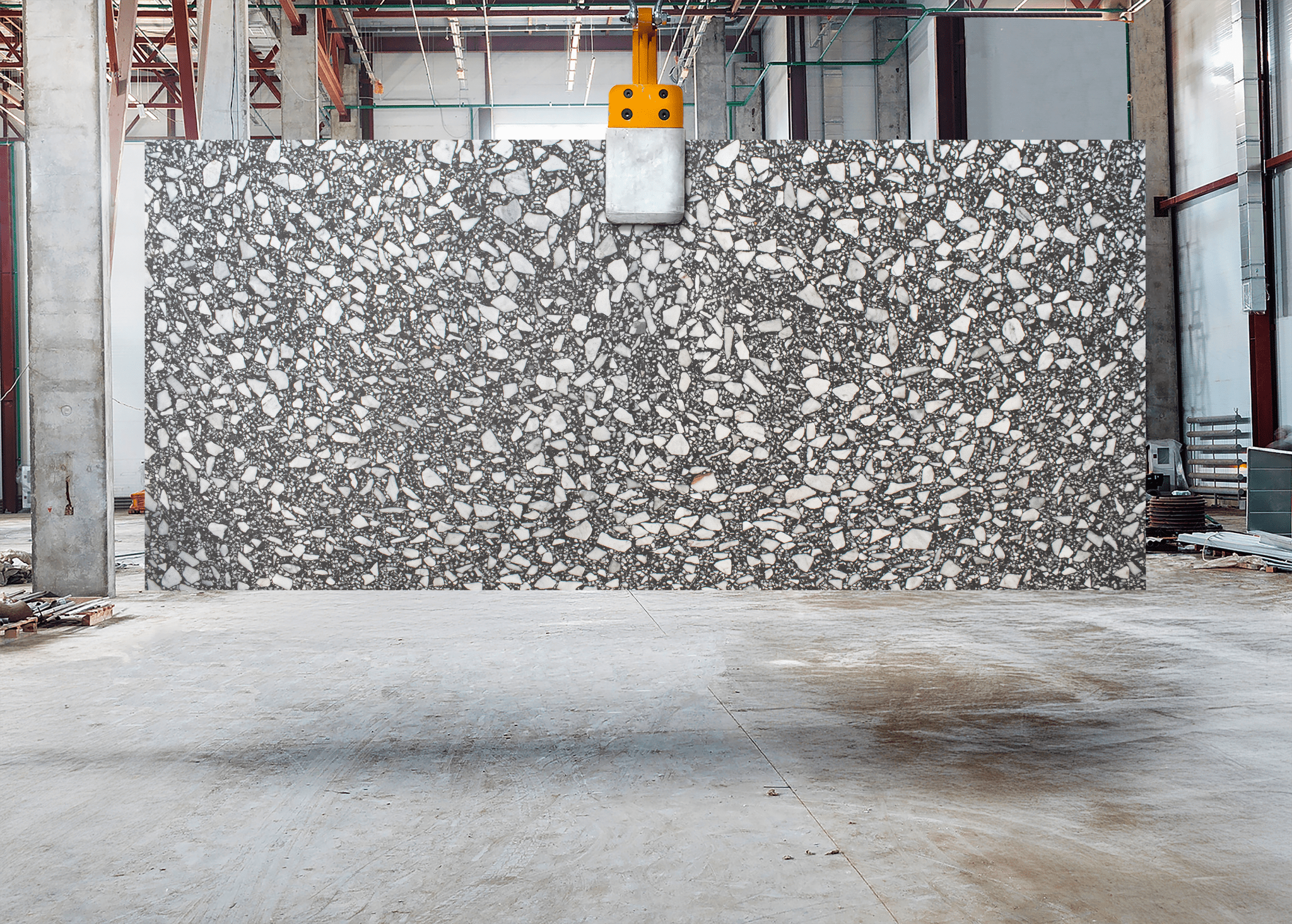 Spargi Terrazzo - Slab - Cemento Collection