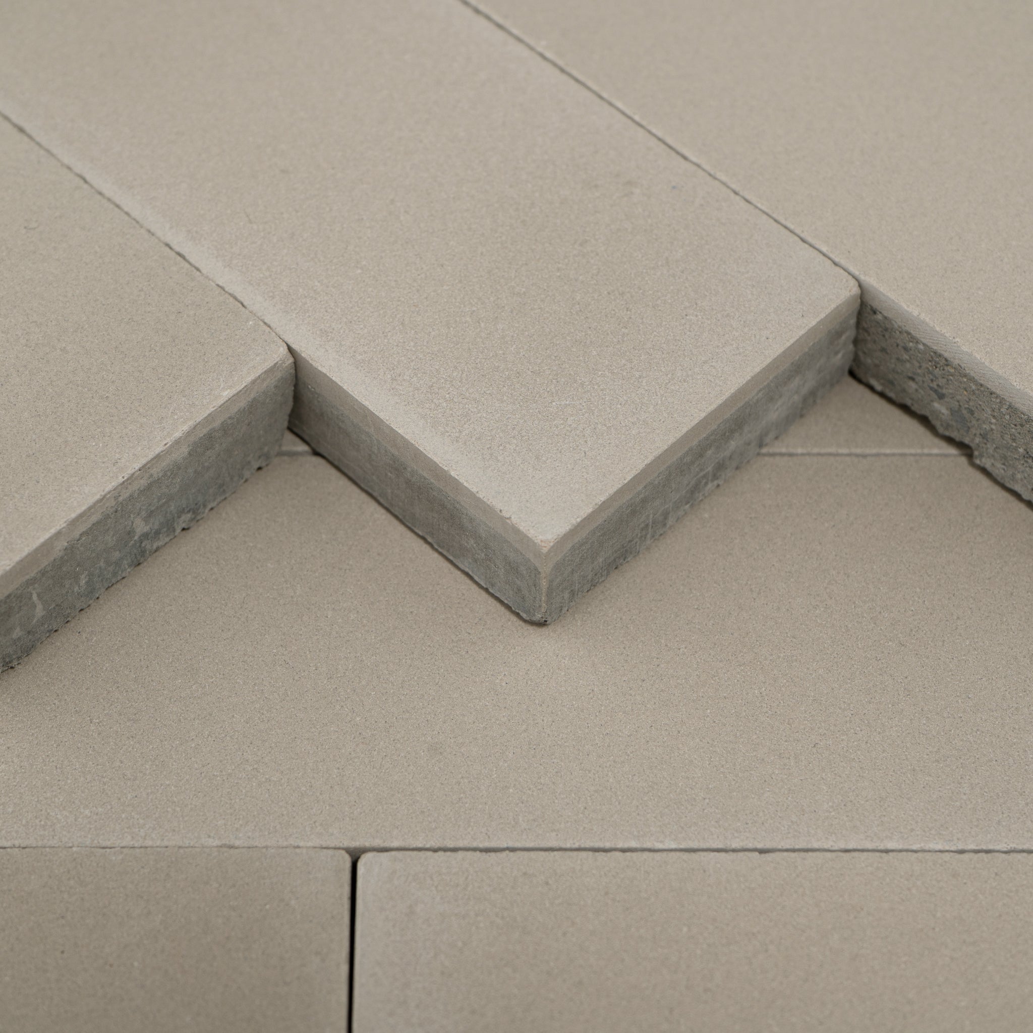 Taupe 2x8 Cement Tile - Lot of 42,24 sq ft - Cemento Collection