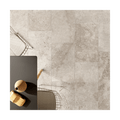 Travertine Tumbled Silver 12x24 Porcelain Tile - Cemento Collection