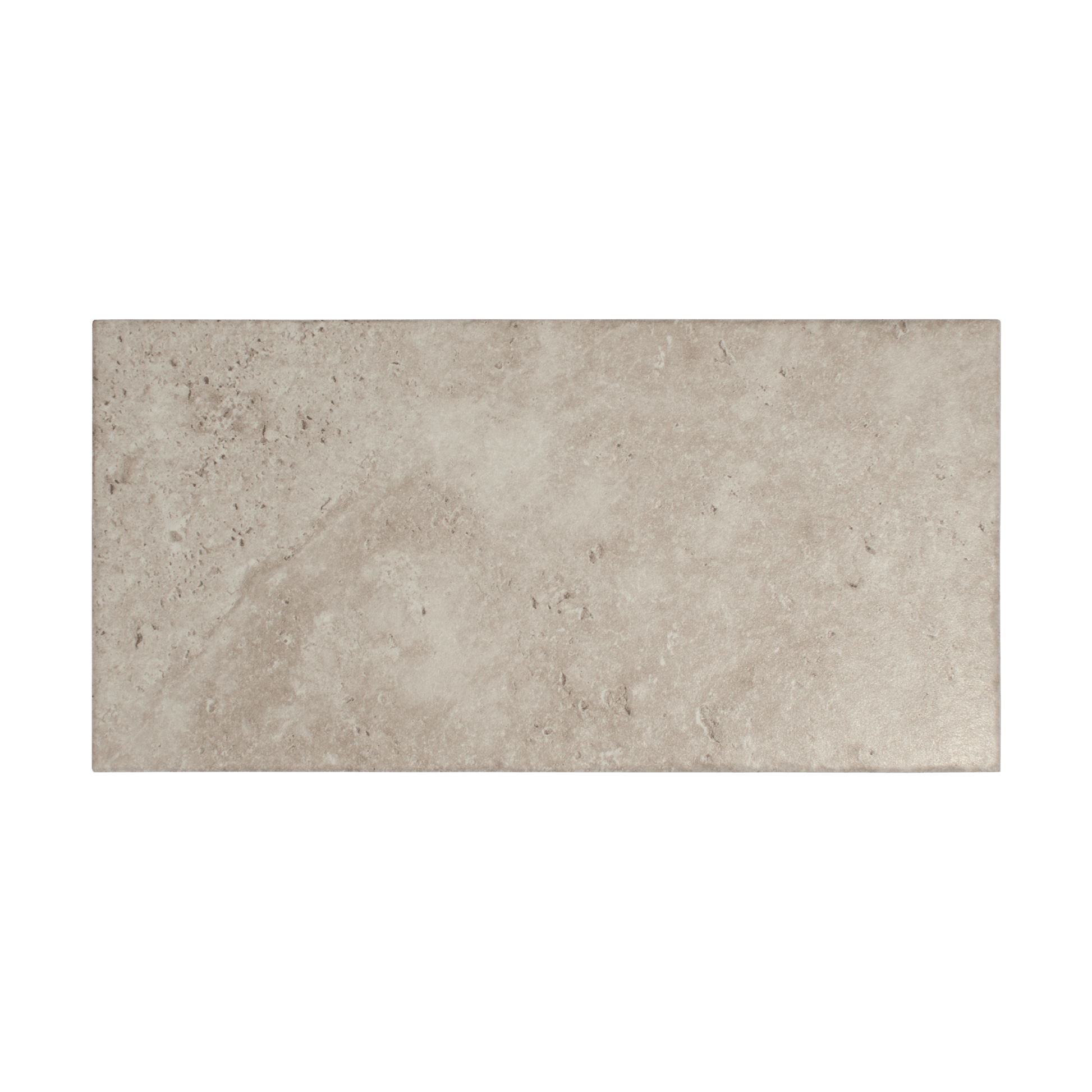 Travertine Tumbled Silver 12x24 Porcelain Tile - Cemento Collection