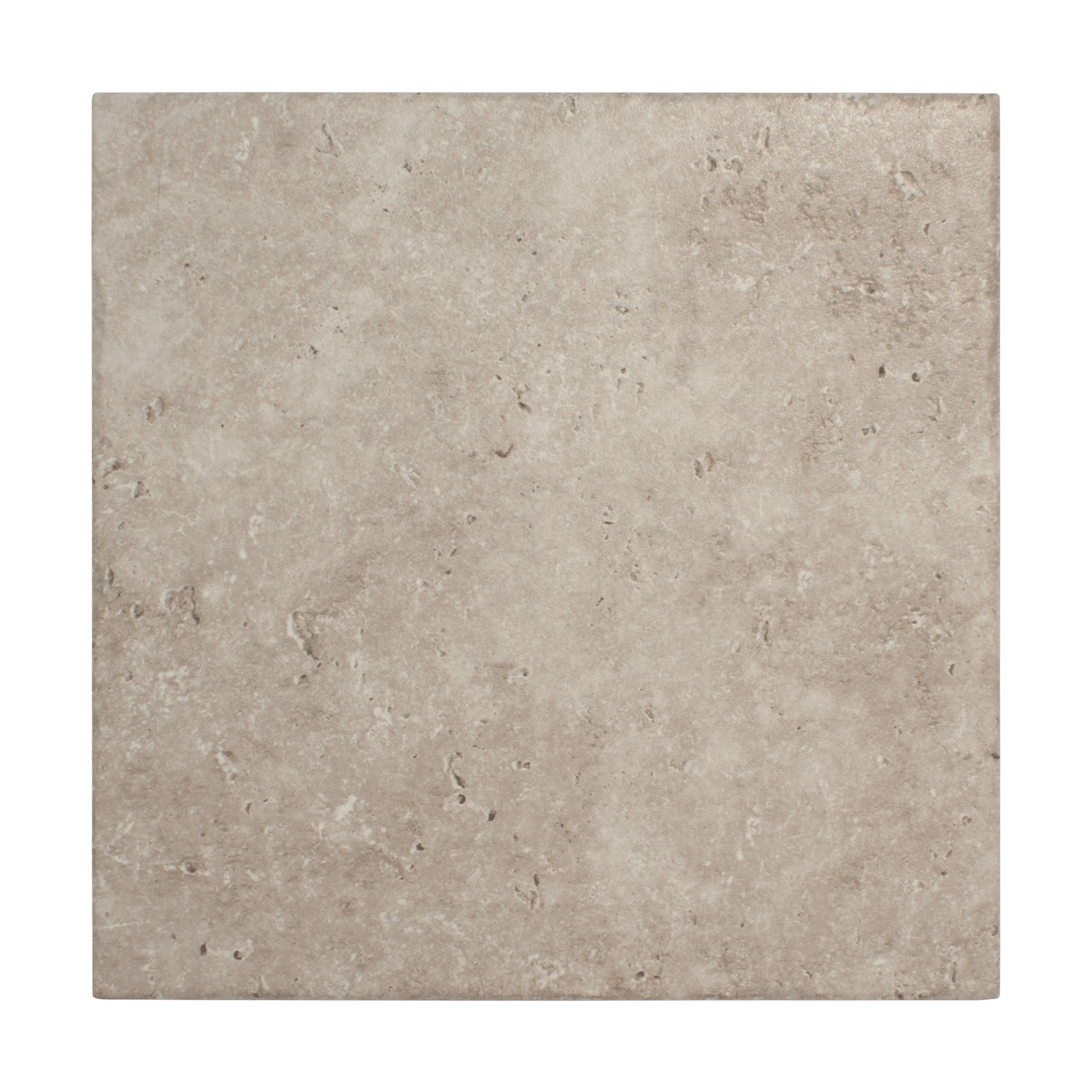 Travertine Tumbled Silver 18x18 Porcelain Tile - Cemento Collection