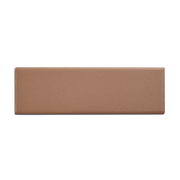 Trucco Rectangle Ash Brown 2x5.5 Full Body Porcelain Tile - Cemento Collection