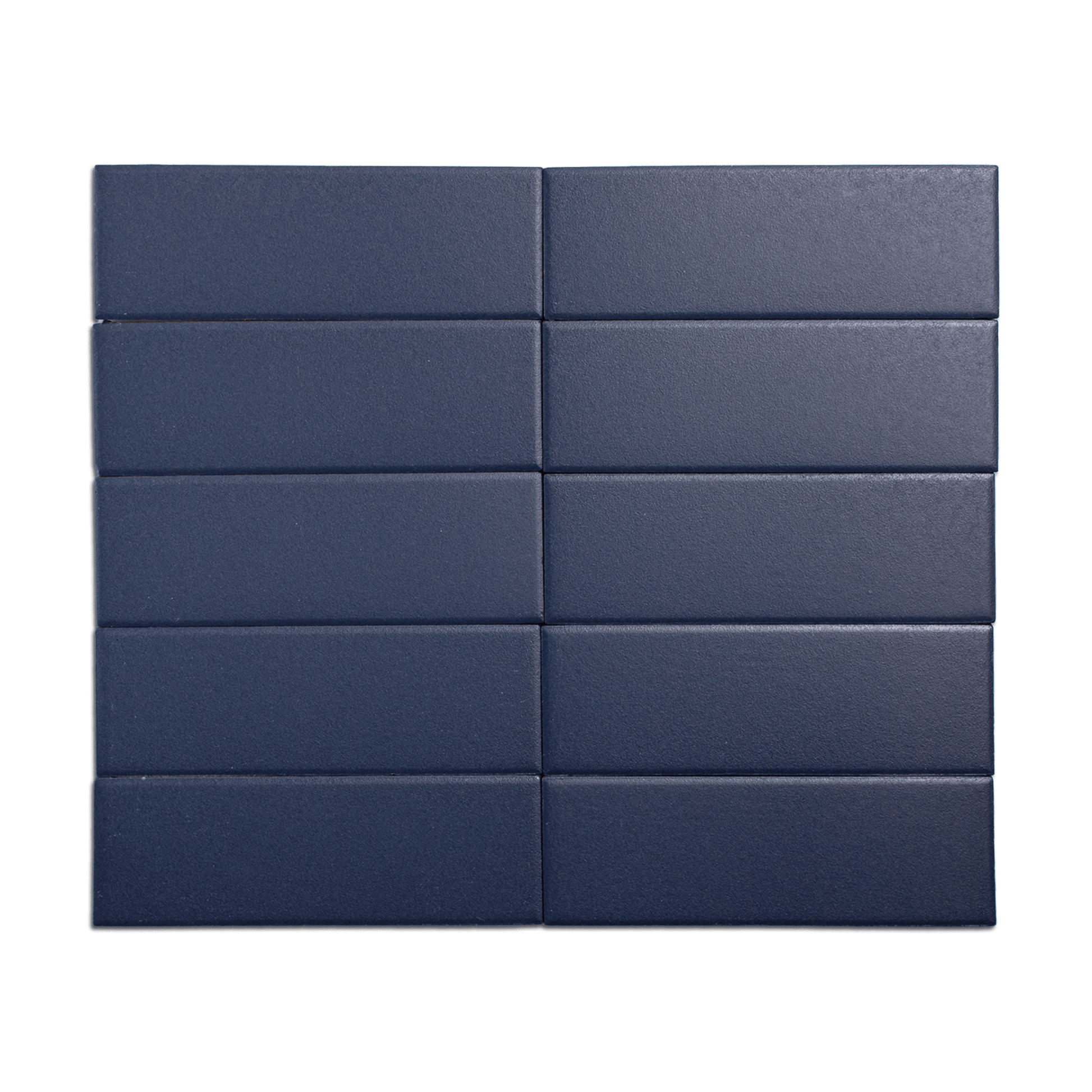 Trucco Rectangle Royal Blue 2x5.5 Full Body Porcelain Tile - Cemento Collection