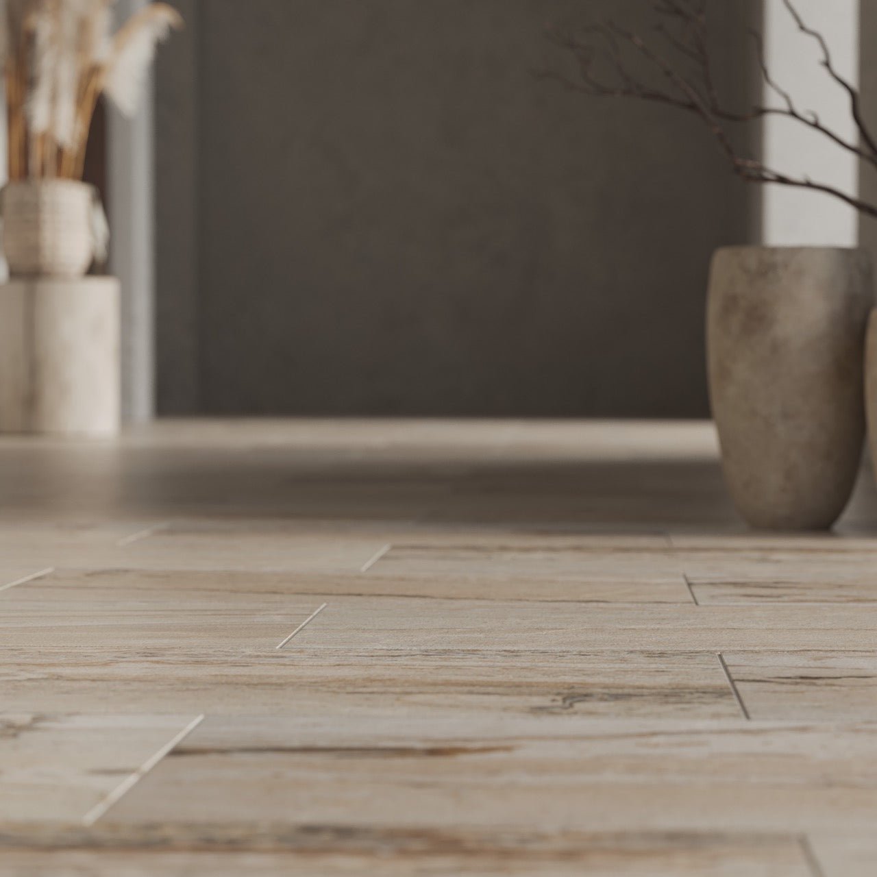 Valencia Travertine 12x24 Vein Cut Filled and Honed Field Tile - Cemento Collection